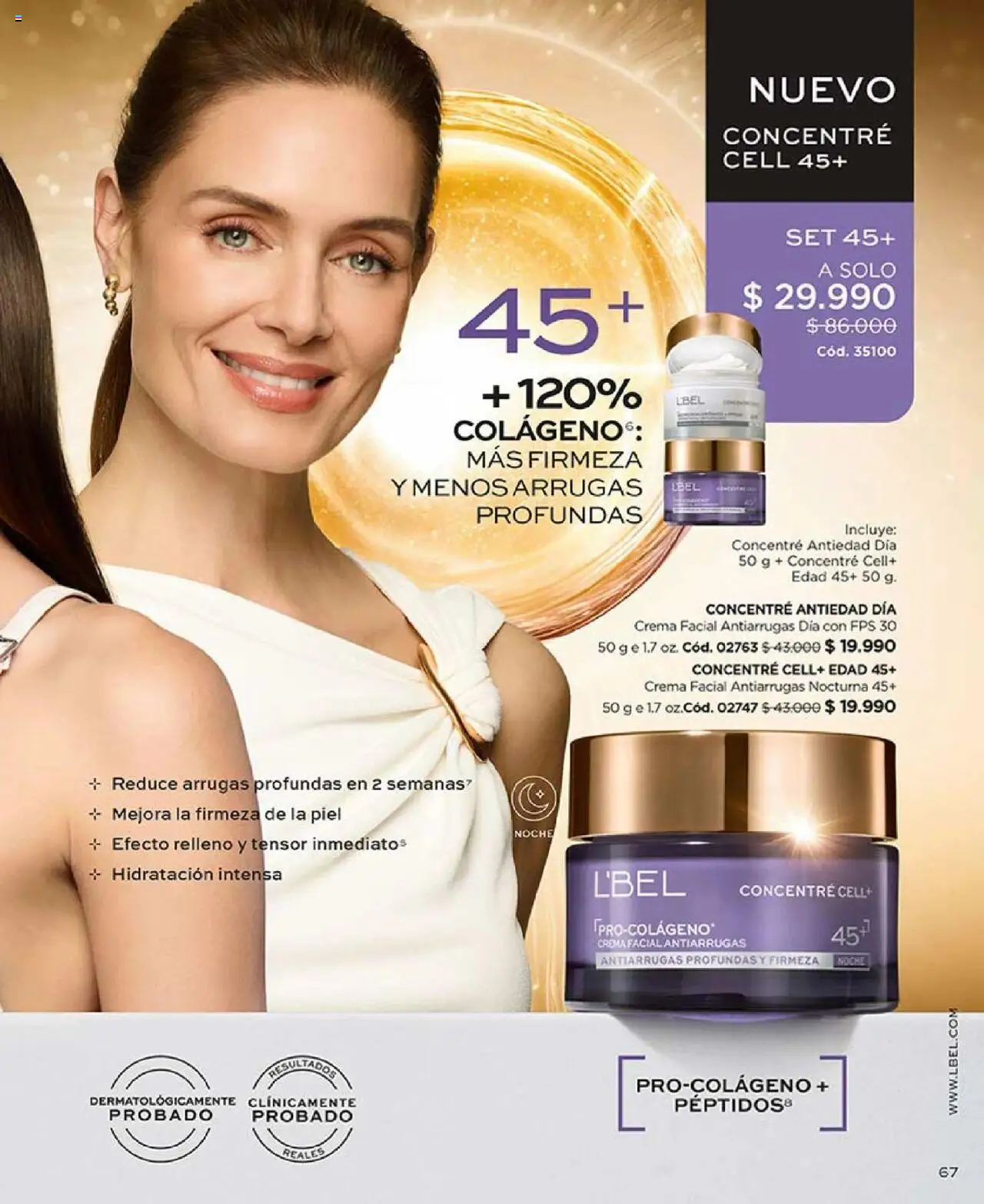 Catálogo L'Bel Campaña 14 │ válido desde el 31.08.2025 | Página: 67 | Productos: Crema