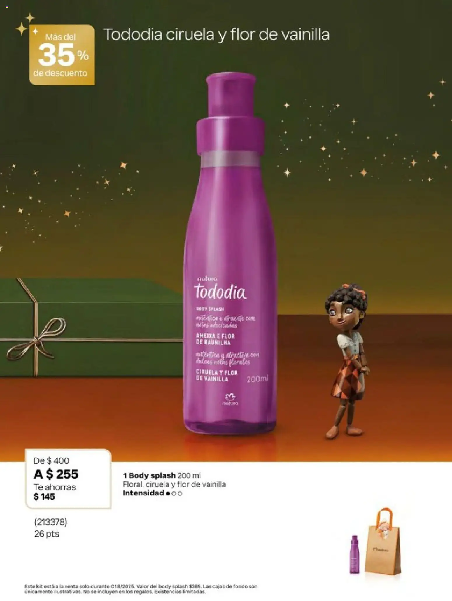 Nuevas ofertas de Natura válidas en toda la República Mexicana desde el 01.12.2025. ¡Encuentra las mejores ofertas en Natura campaña 18 2025! | Página: 30 | Productos: Dulces, Body, Té