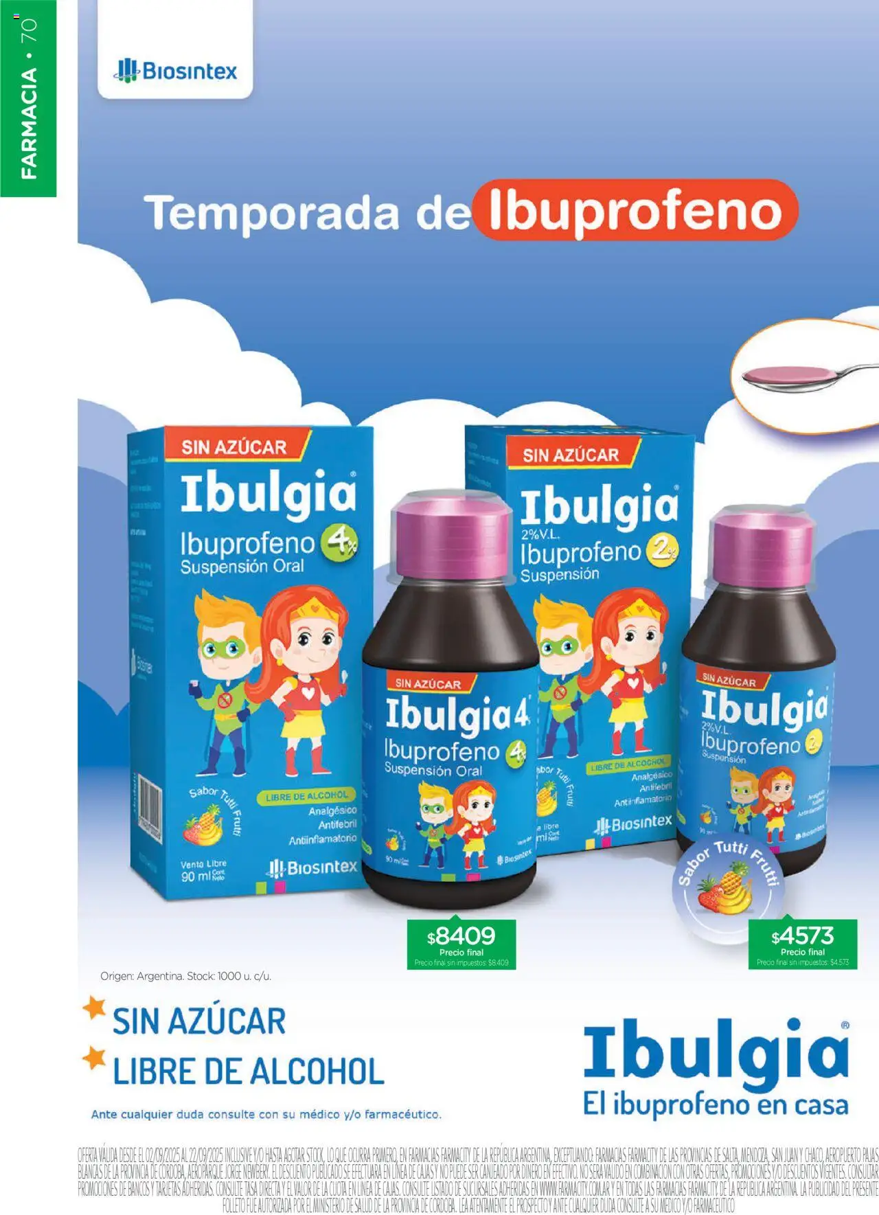 Farmacity catálogo │ válido desde el 02.09.2025 | Página: 70