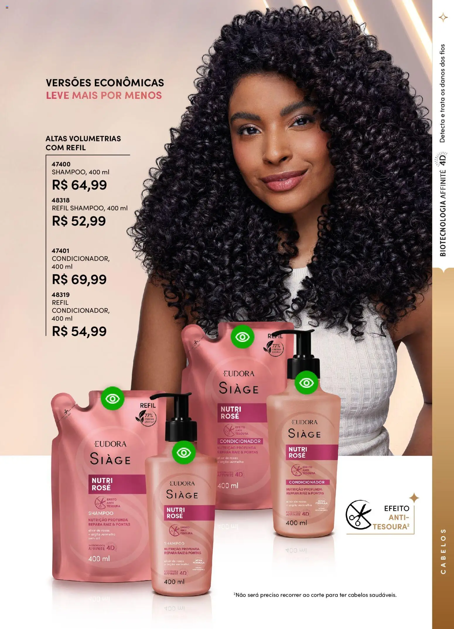 Eudora Folheto - válido de 29.10.2025 | Página: 23 | Produtos: Shampoo, Argila, Condicionador, Tesoura
