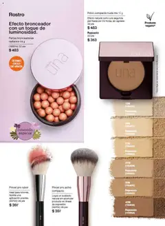 Nuevas ofertas de Natura válidas en toda la República Mexicana desde el 21.07.2025. ¡Encuentra las mejores ofertas en Natura - Campaña 11 2025! | Página: 54 | Productos: Pincel, Polvo compacto, Bronceador, Rubor