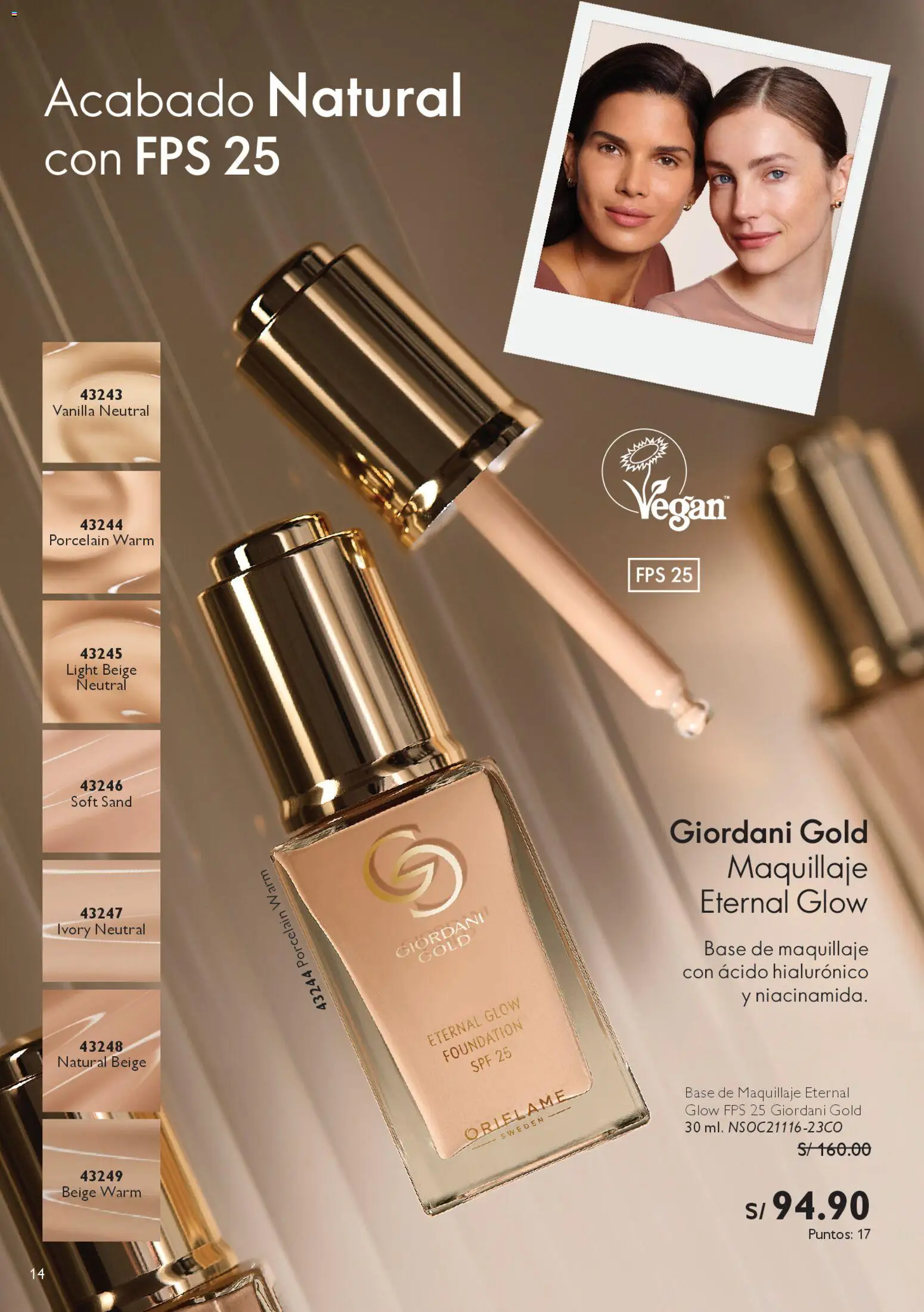 Catálogo Oriflame válido desde 18.04.2026 | Página: 14 | Productos: Maquillaje
