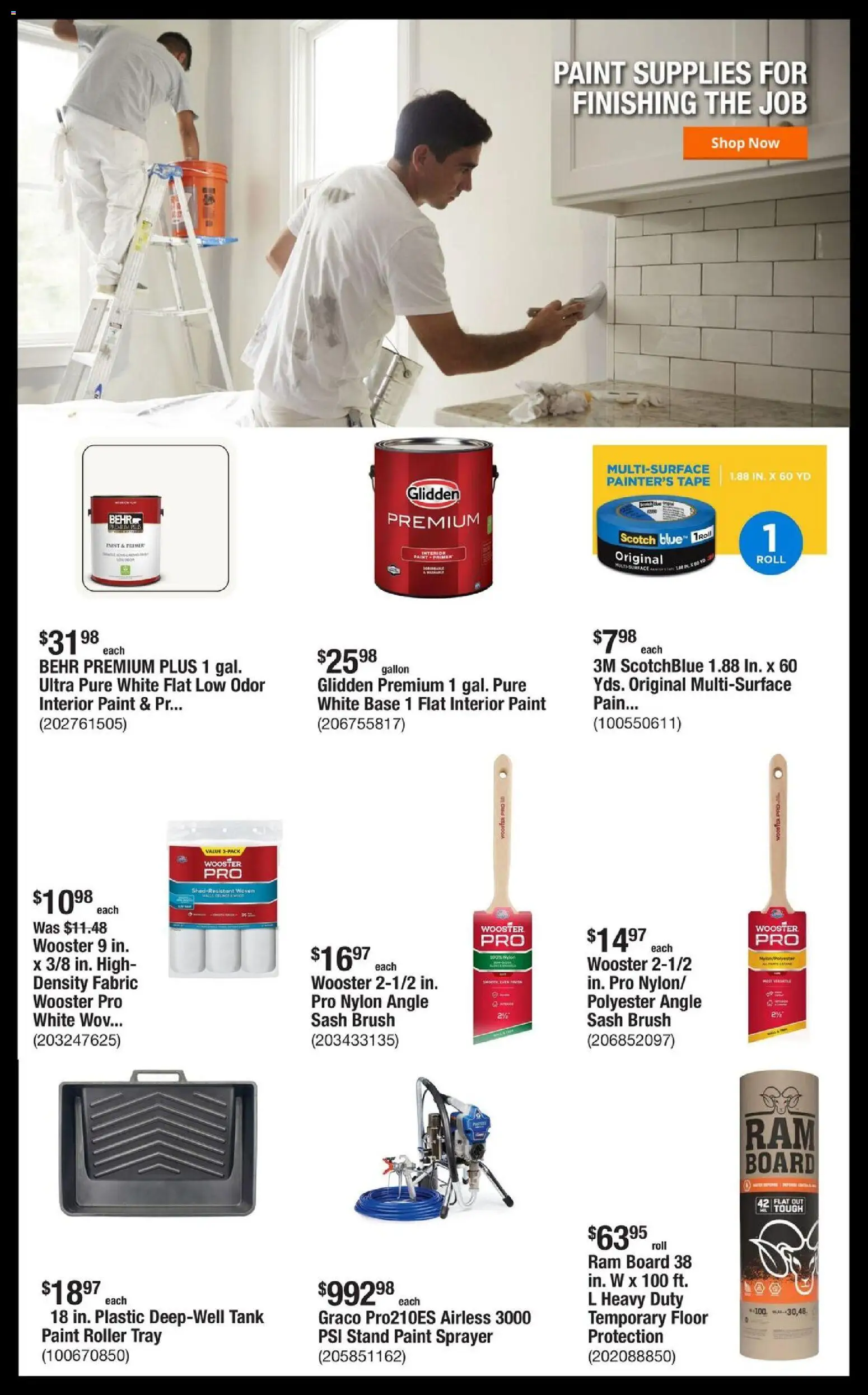Home Depot Shop Pro Ad - GA - valid from 10.11.2025 | Page: 5 | Products: Brush