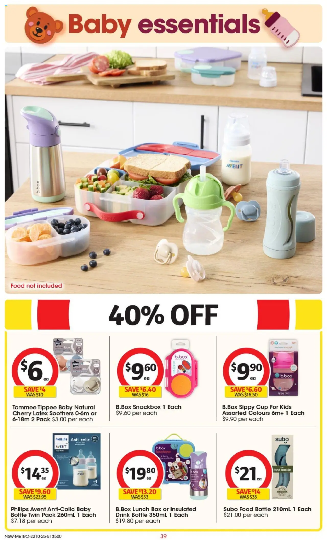 Coles catalogue - valid from 22.10.2025 | Page: 39 | Products: Box