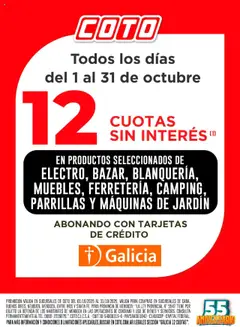 Vista previa Coto - Afigal válido desde el 01.10.2025