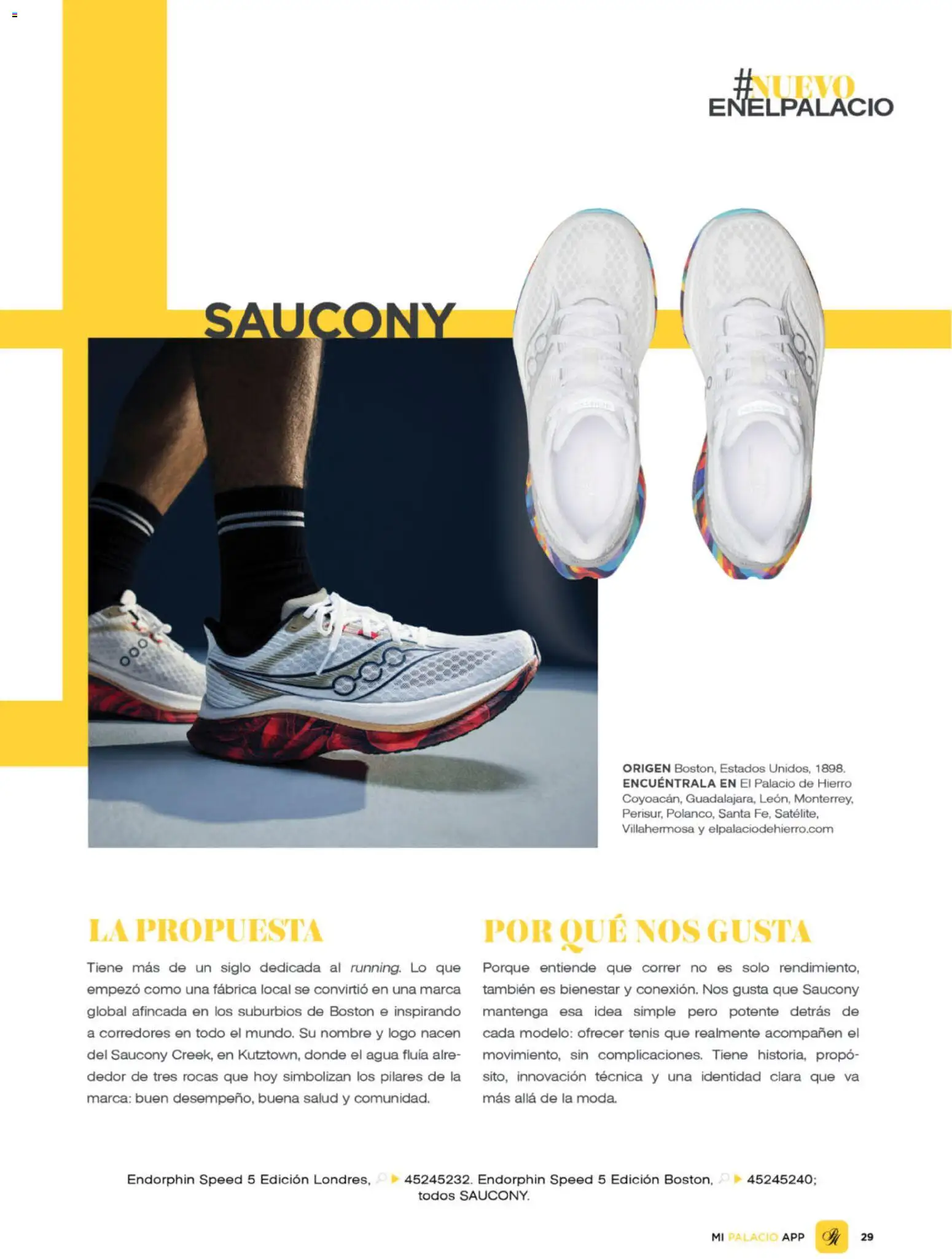 Nuevas ofertas de Palacio De Hierro válidas en toda la República Mexicana desde el 01.04.2026. ¡Encuentra las mejores ofertas en Palacio De Hierro catálogo! | Página: 31 | Productos: Tenis, Agua, Satélite