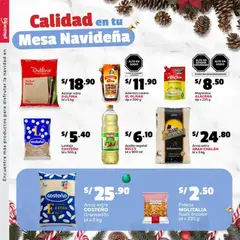 Vista previa de folleto Plaza Vea - ESPECIAL SURTIDOS NAVIDAD N3 de la Plaza Vea válido desde 15.12.2025 | Página: 6 | Productos: Mesa, Aceite, Arroz, Fideos