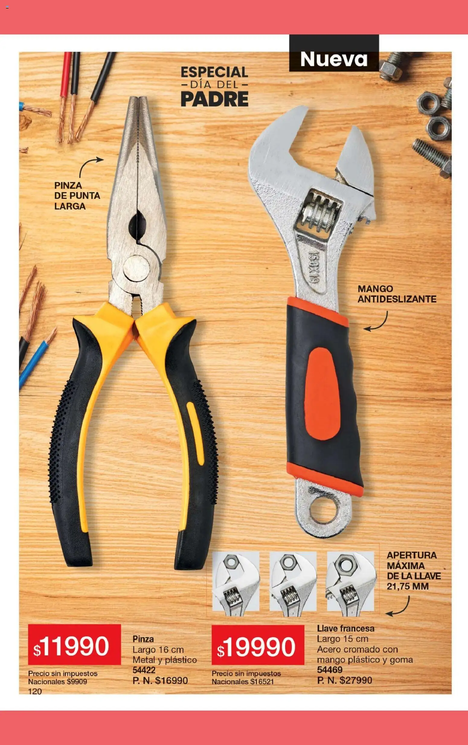 Gigot - CAMPAÑA 08 │ válido desde el 30.04.2026 | Página: 126 | Productos: Llave, Pinza, Mango