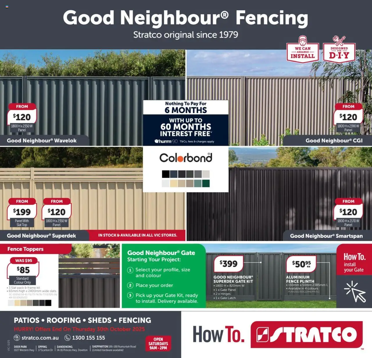 Stratco catalogue - valid from 19.09.2025 | Page: 12 | Products: Fence, Gate