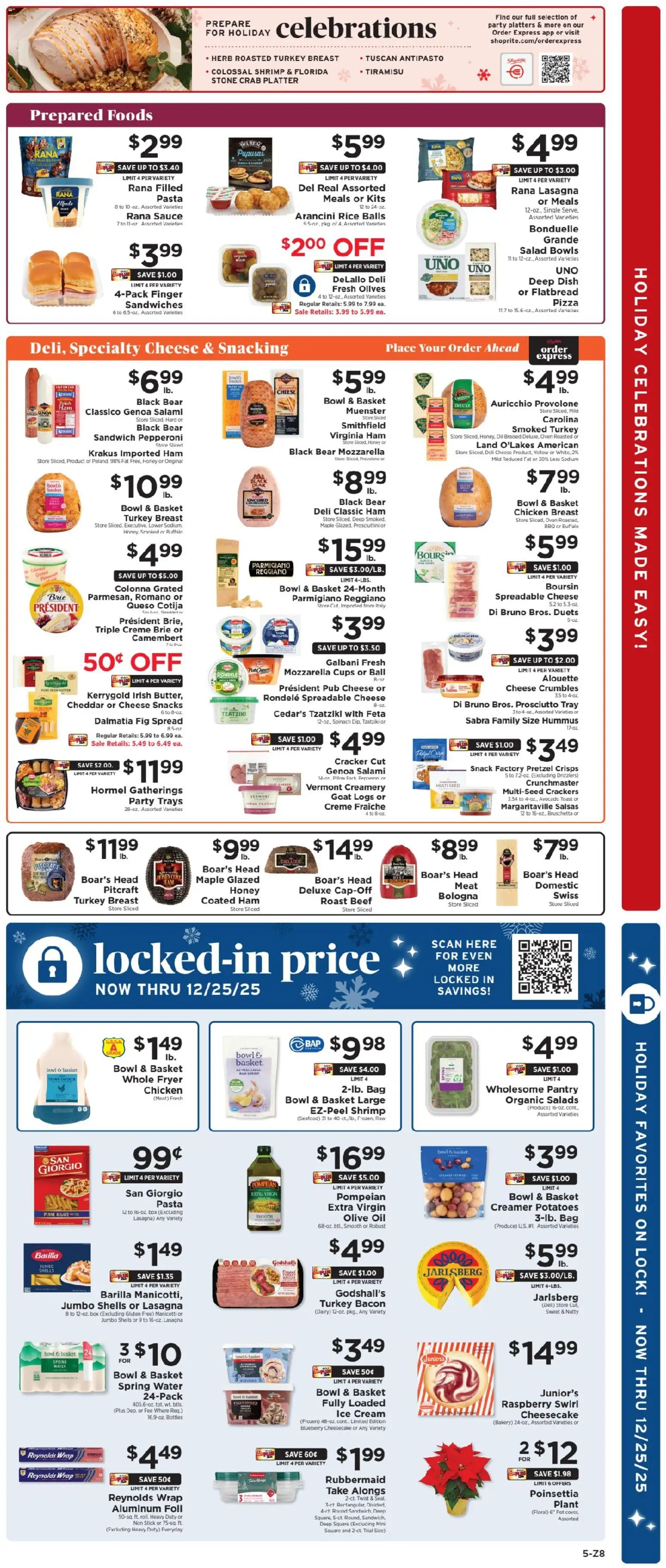ShopRite Weekly Ad - valid from 12.12.2025 | Page: 6 | Products: Butter, Oil, Salad, Sauce