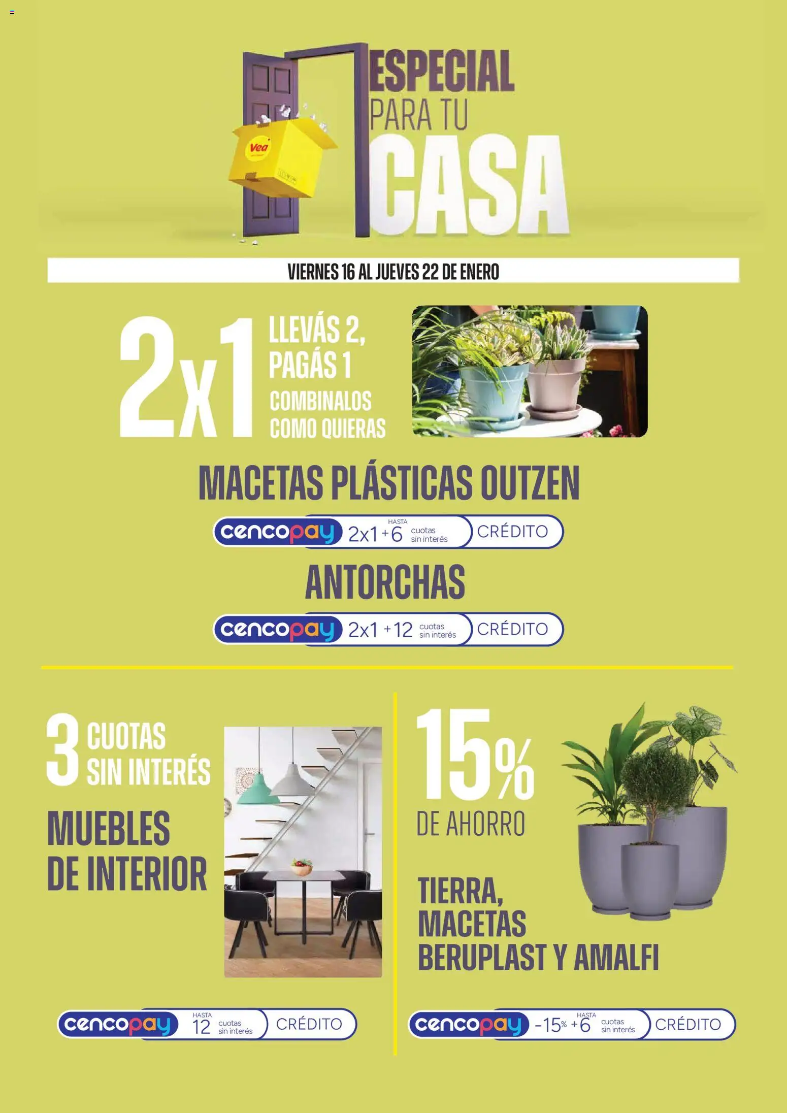 Vea - Ofertas especial para tu casa │ válido desde el 16.01.2026 | Página: 6