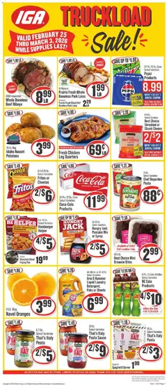 Preview of IGA weekly ads valid from 25.02.2026 | Page: 1