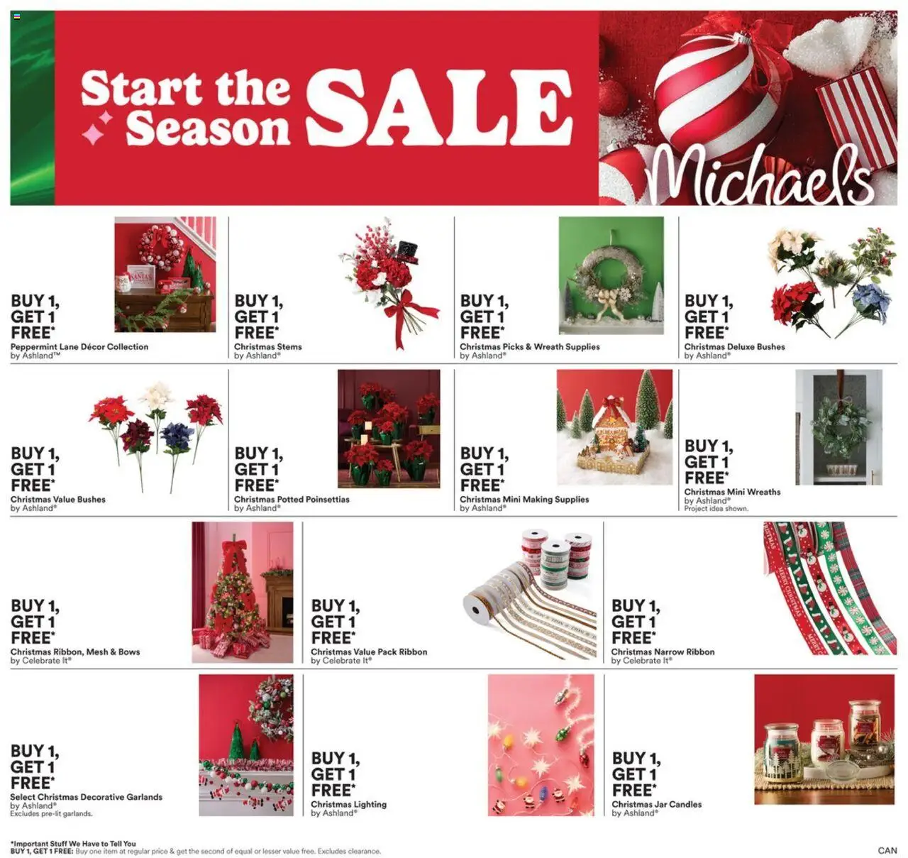 Michaels Sale Ad - valid from 20.10.2025 | Page: 1 | Products: Peppermint
