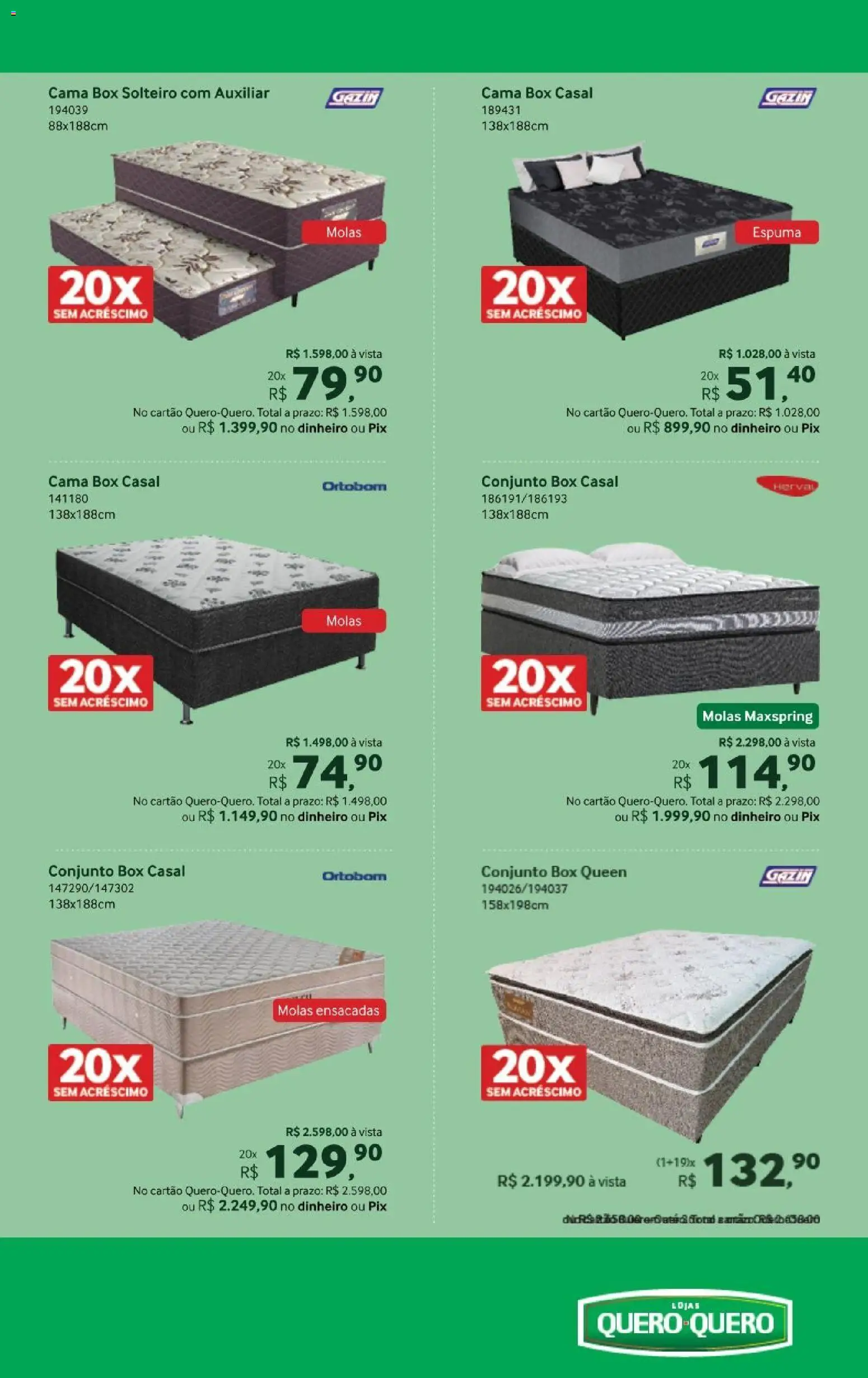 Lojas Quero-Quero Folheto - válido de 18.02.2026 | Página: 10 | Produtos: Cama
