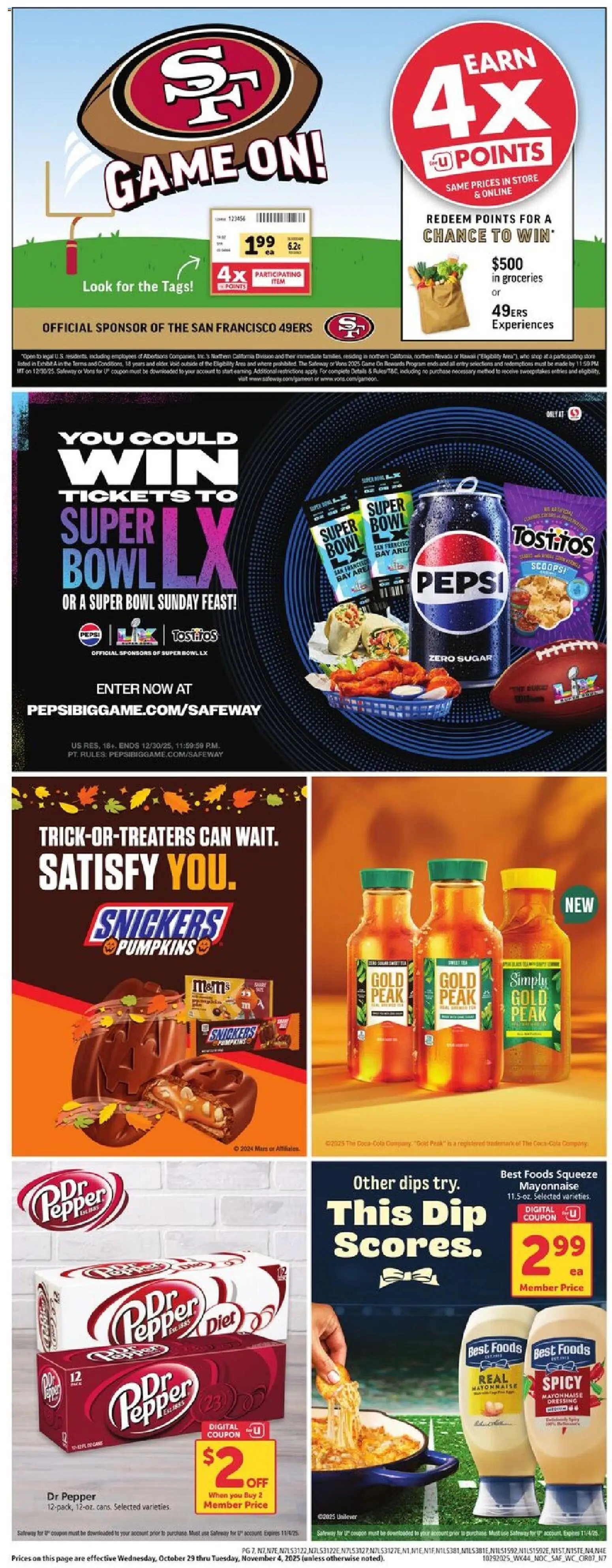 Safeway Weekly Ad - valid from 29.10.2025 | Page: 7