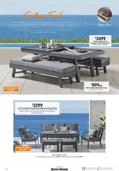 Preview of Harvey Norman - Outdoor Collection - valid from 31.10.2025 | Page: 16 | Products: Table, Bench