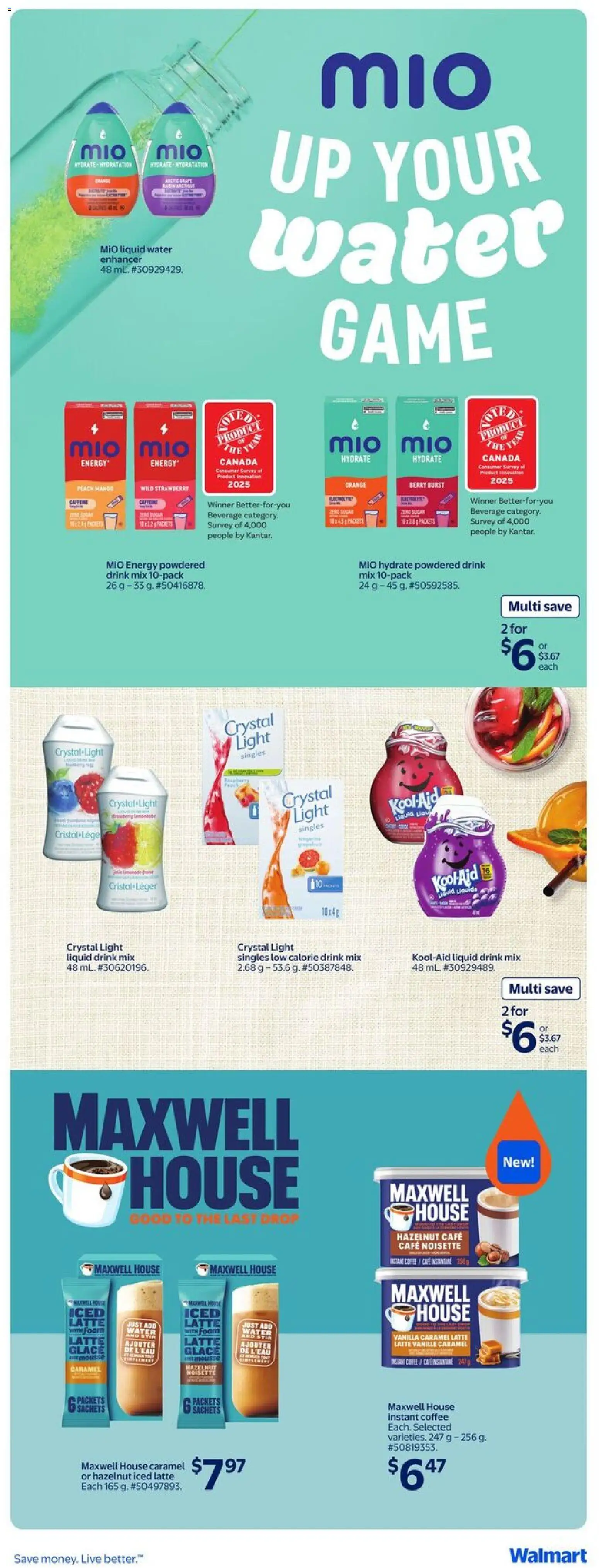 Walmart flyer valid from 20.11.2025 | Page: 28 | Products: Game, Coffee