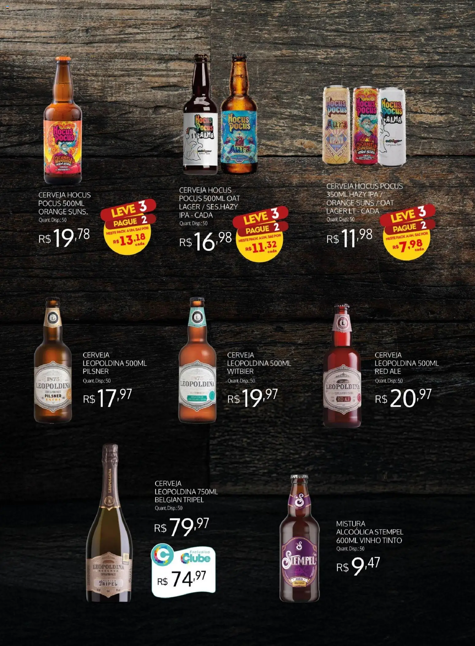 Bistek Supermercados Folheto - válido de 04.03.2026 | Página: 6 | Produtos: Vinho, Cerveja