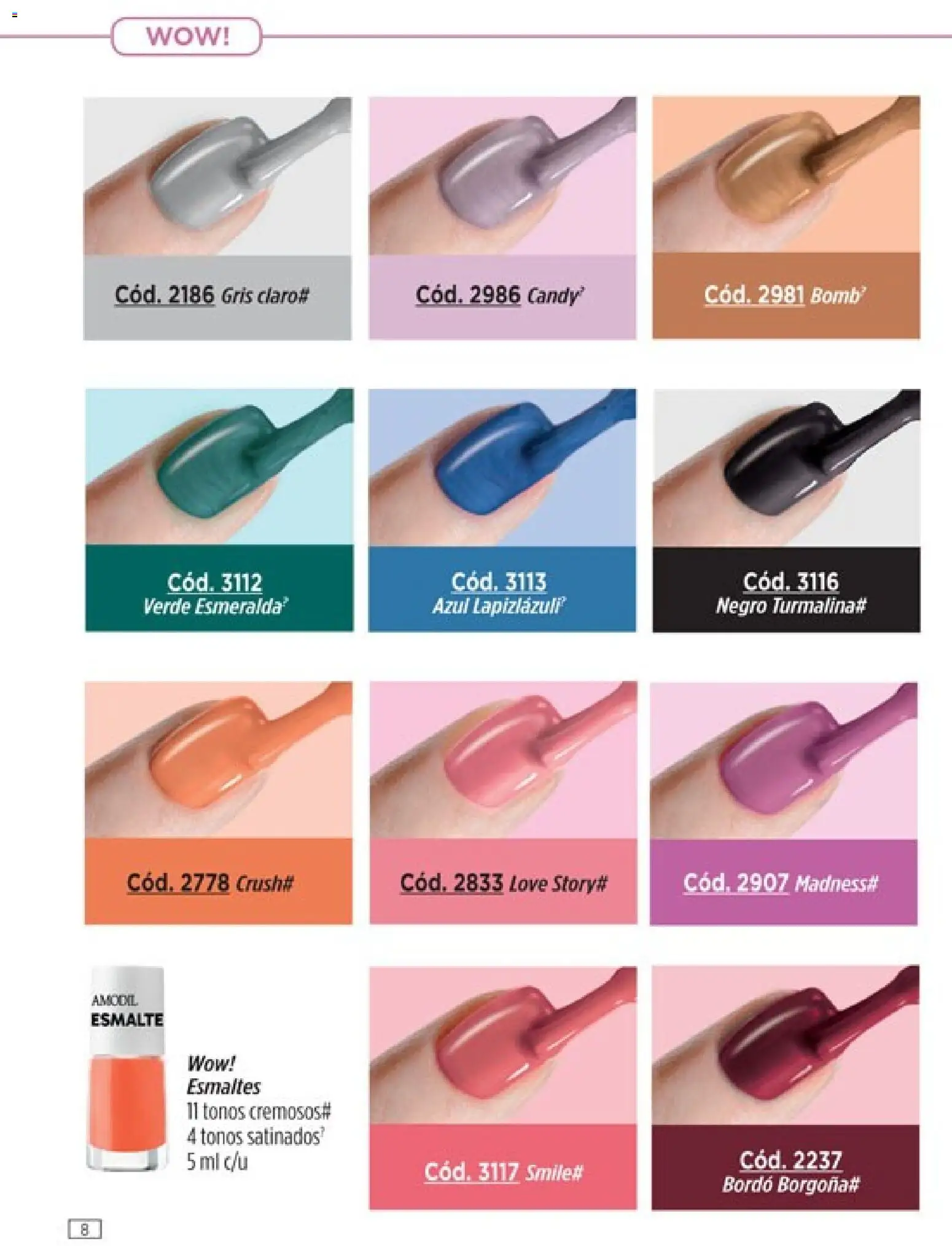 Catálogo Amodil Campaña 1/2026 │ válido desde el 01.01.2026 | Página: 8