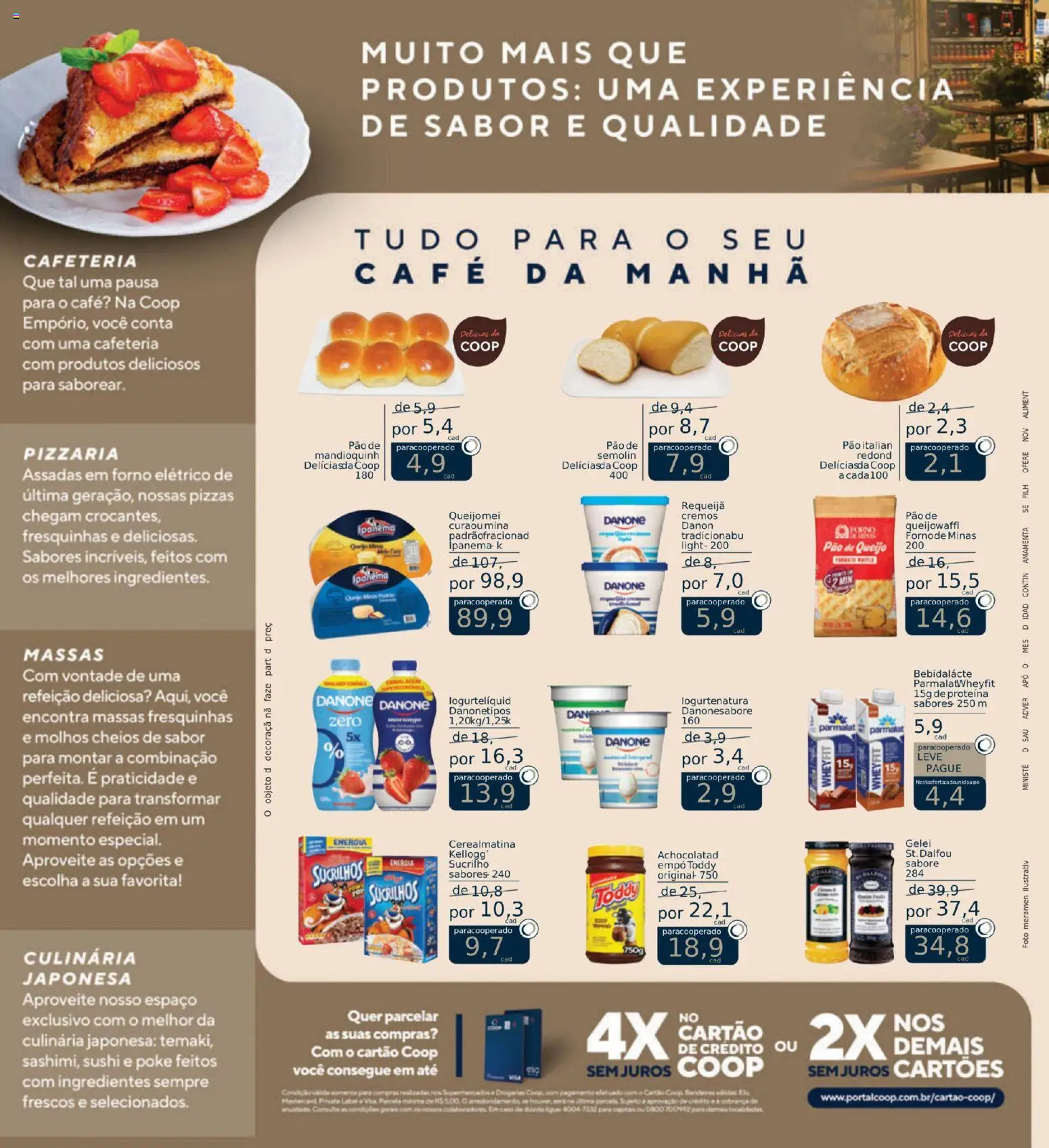 Coop Folheto - válido de 04.11.2025 | Página: 2 | Produtos: Forno, Forno elétrico, Queijo, Pão de queijo