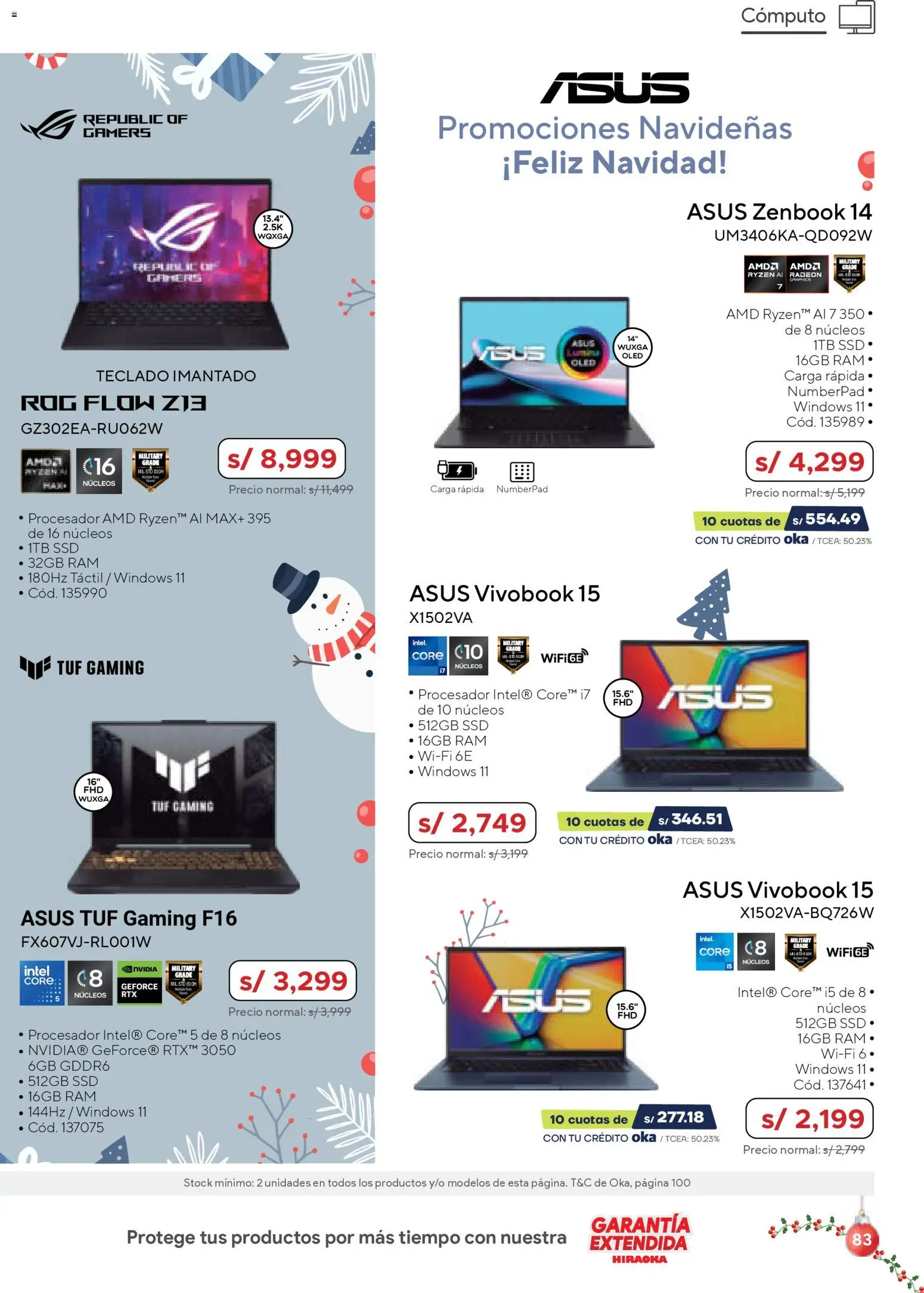 Catálogo Hiraoka válido desde 06.12.2025 | Página: 83 | Productos: Teclado