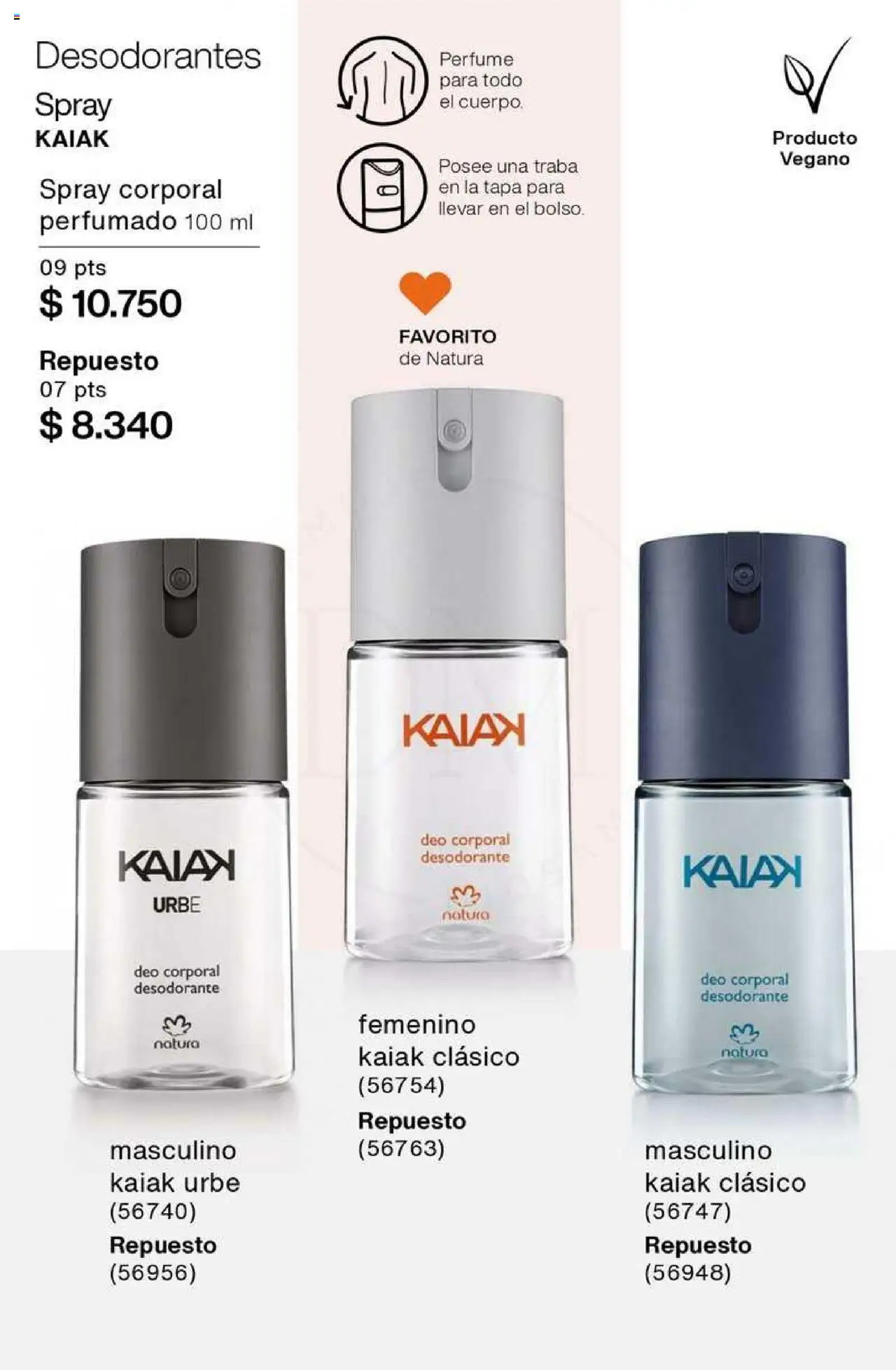 Catálogo Natura Ciclo 6 │ válido desde el 03.04.2025 | Página: 184 | Productos: Perfume, Desodorante