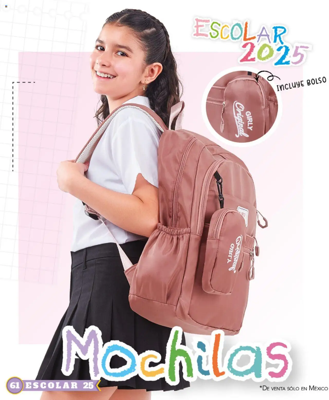 Nuevas ofertas de Cklass válidas en toda la República Mexicana desde el 14.07.2025. ¡Encuentra las mejores ofertas en Cklass catálogo Escolar! | Página: 62 | Productos: Bolso