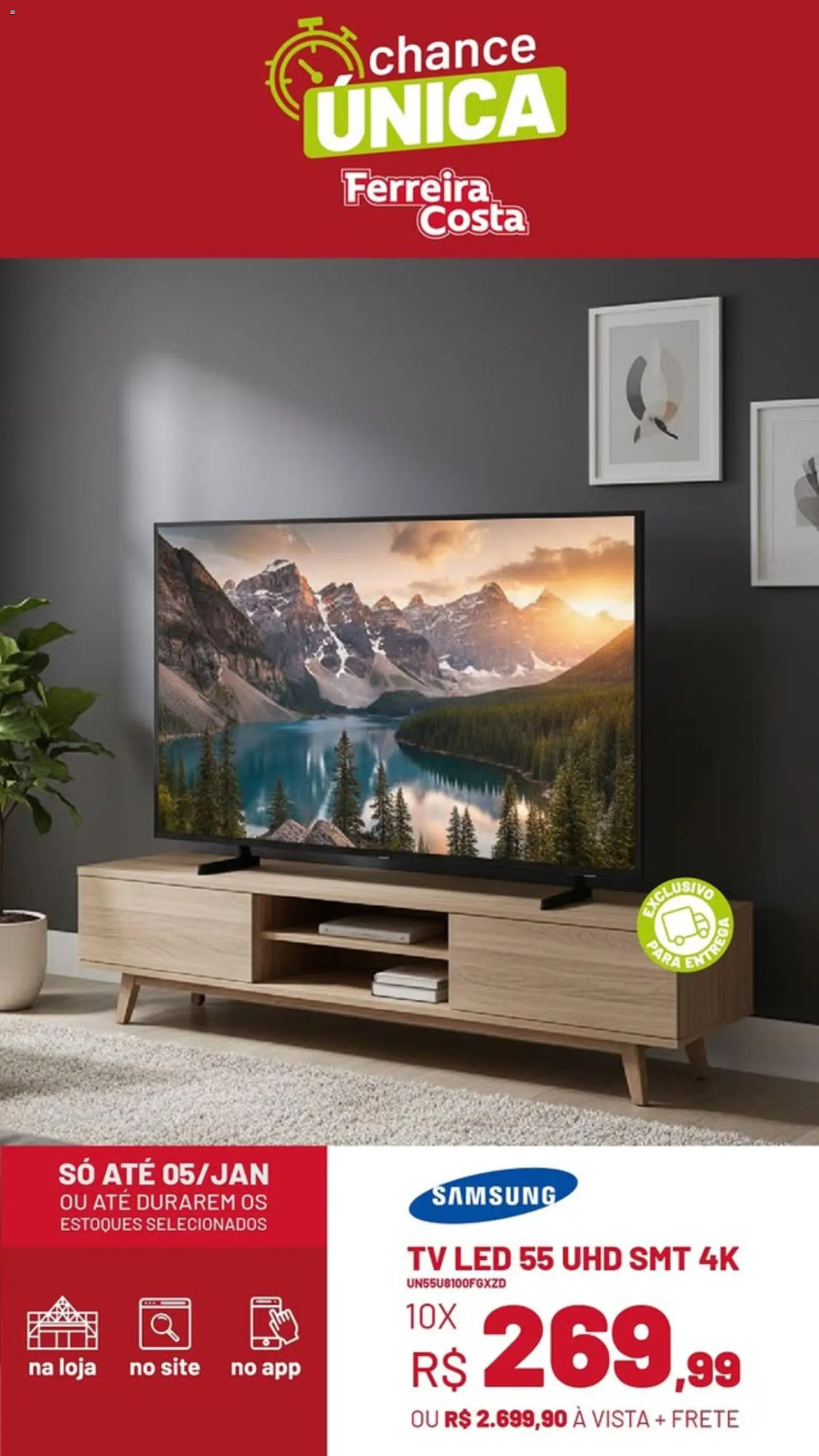 Ferreira Costa Folheto - válido de 31.12.2025 | Página: 2 | Produtos: Tv