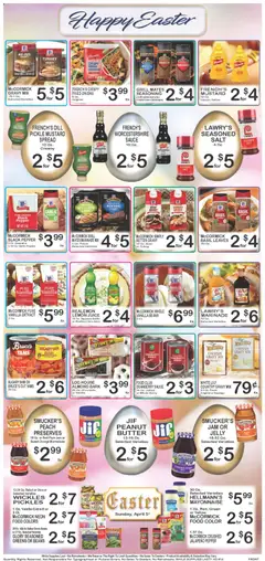 Preview of Foodland weekly ads valid from 31.03.2026 | Page: 7 | Products: Caster, Butter, Chocolate, Beef