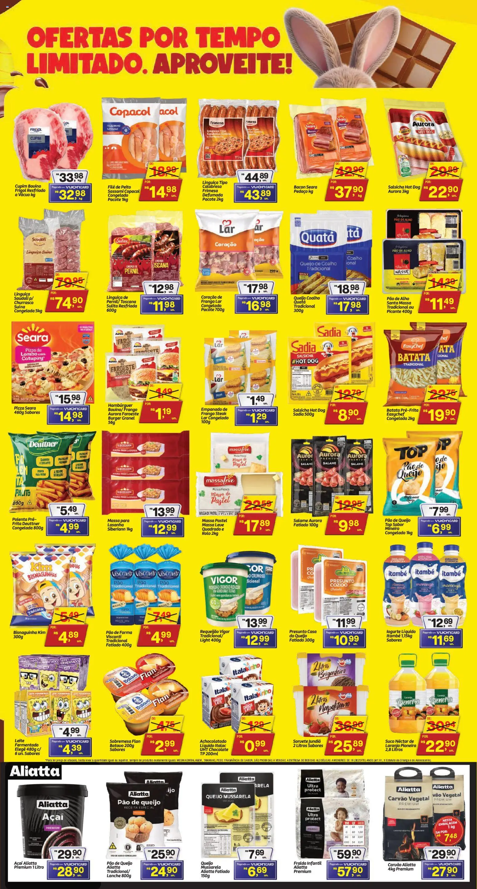 Fort Atacadista Folheto - válido de 28.03.2026 | Página: 3 | Produtos: Leite, Pão, Requeijão, Pão de queijo