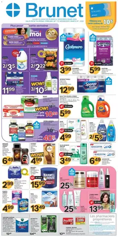 Preview of Brunet weekly flyer / circulaire from shop Brunet valid from 26.02.2026