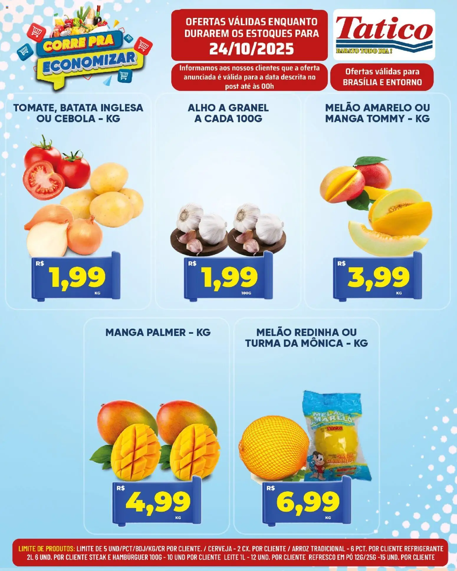 Tatico Folheto - válido de 24.10.2025 | Página: 6 | Produtos: Pó, Cerveja, Refrigerante, Batata