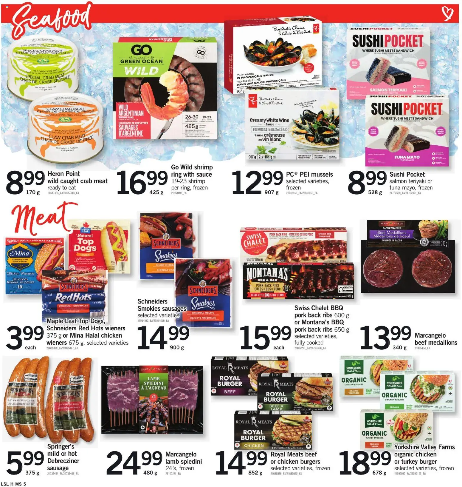 Loblaws flyer valid from 30.04.2026 | Page: 10 | Products: Beef, Wine, Chicken, Pork