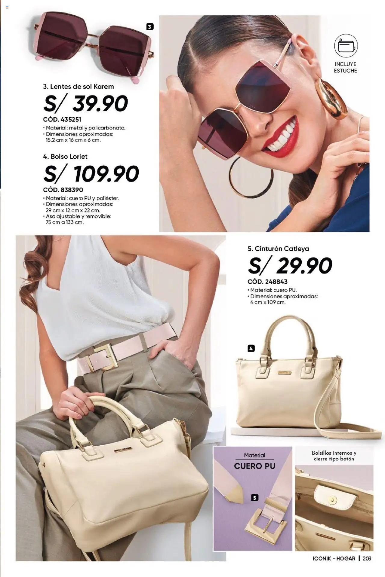 Catálogo Azzorti válido desde 28.05.2025 | Página: 205 | Productos: Bolso, Cinturón