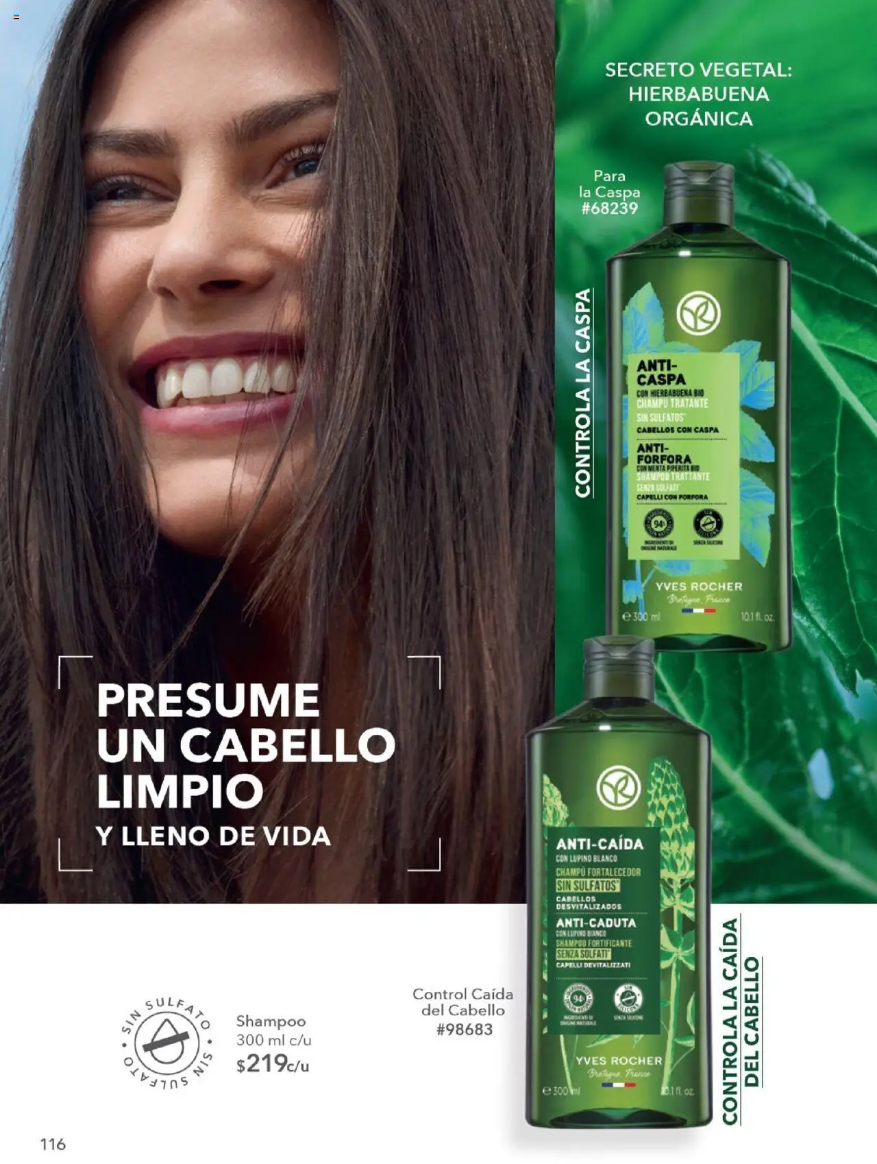 Nuevas ofertas de Yves Rocher válidas en toda la República Mexicana desde el 28.10.2025. ¡Encuentra las mejores ofertas en Yves Rocher - Campaña 15 2025! | Página: 118 | Productos: Champú