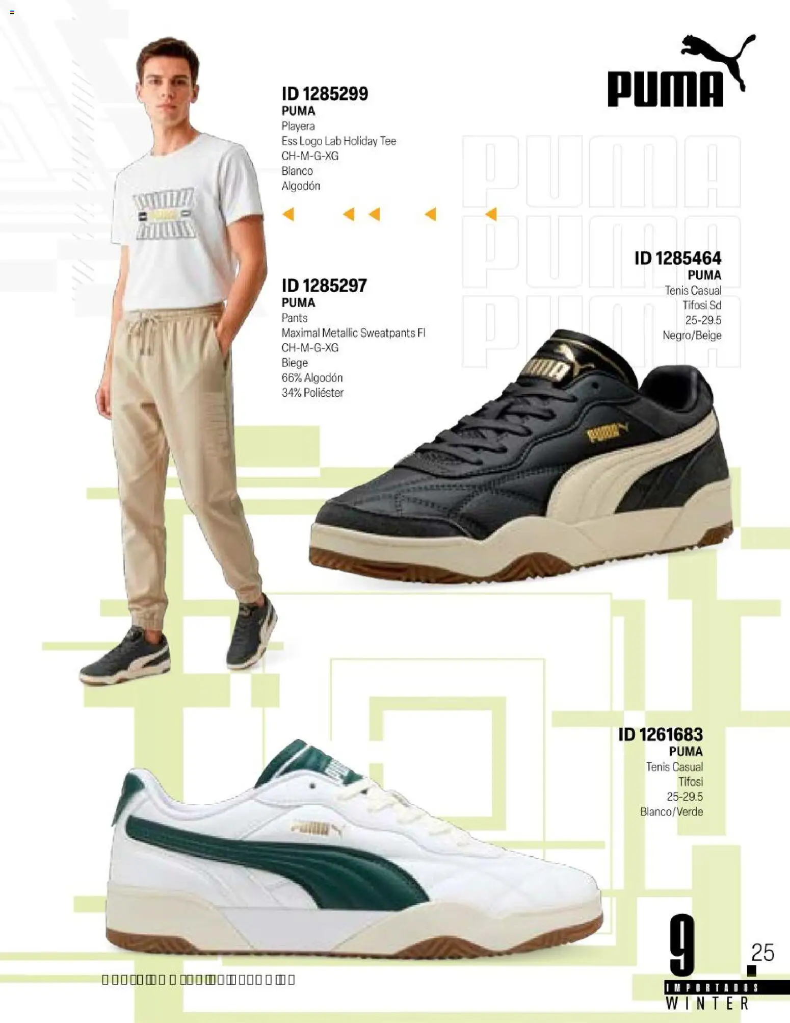 Nuevas ofertas de Price Shoes válidas en toda la República Mexicana desde el 11.11.2025. ¡Encuentra las mejores ofertas en Price Shoes catálogo Importados Winter 2025  ! | Página: 9 | Productos: Tenis, Algodón, Playera, Pants