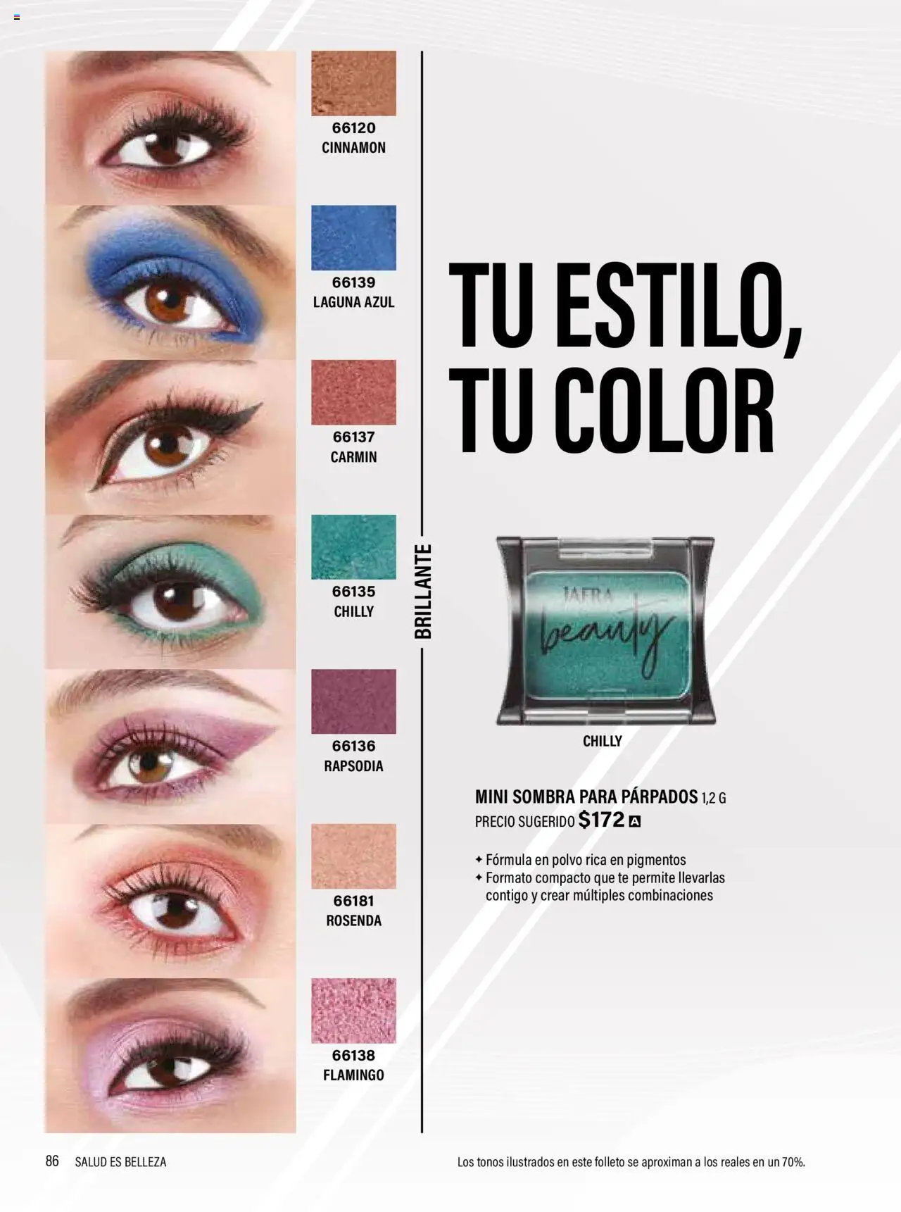 Nuevas ofertas de JAFRA válidas en toda la República Mexicana desde el 01.05.2025. ¡Encuentra las mejores ofertas en JAFRA Catálogo Organizador de Ventas! | Página: 86