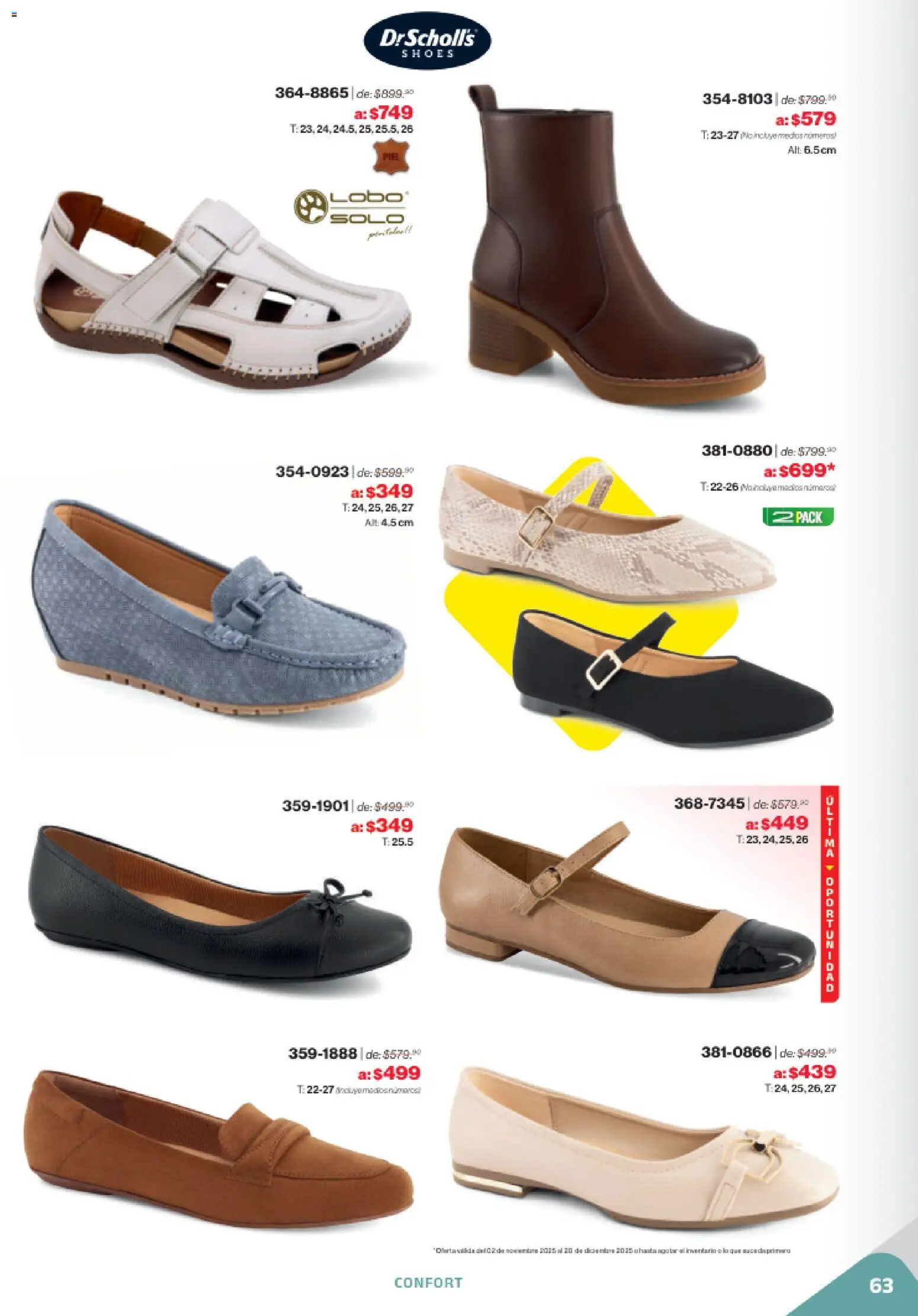 Nuevas ofertas de Andrea válidas en toda la República Mexicana desde el 02.11.2025. ¡Encuentra las mejores ofertas en Andrea catálogo Outlet! | Página: 63