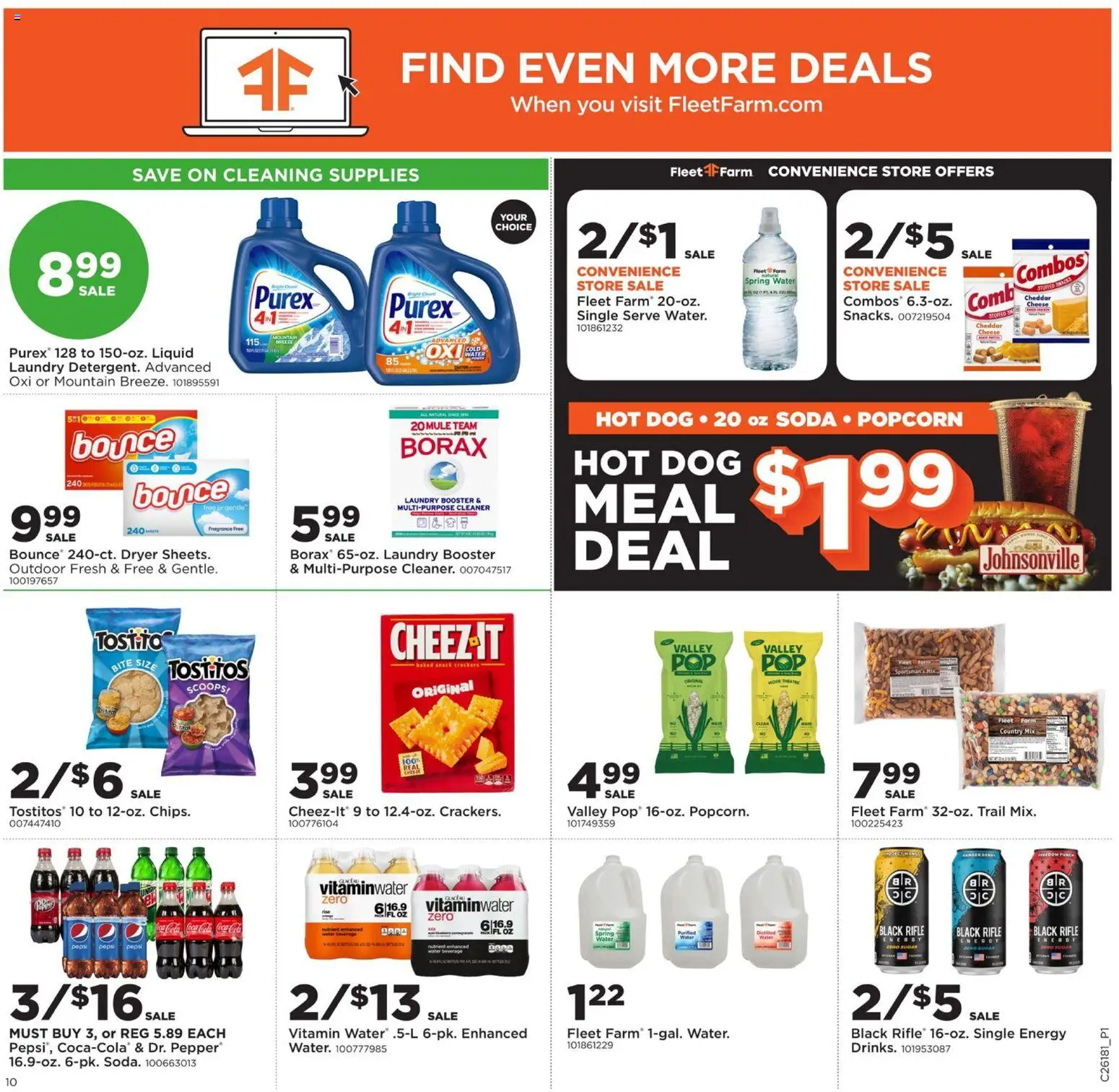 Mills Fleet Farm Weekly Ad - valid from 27.04.2026 | Page: 14 | Products: Vitamin, Fragrance, Cheese, Water