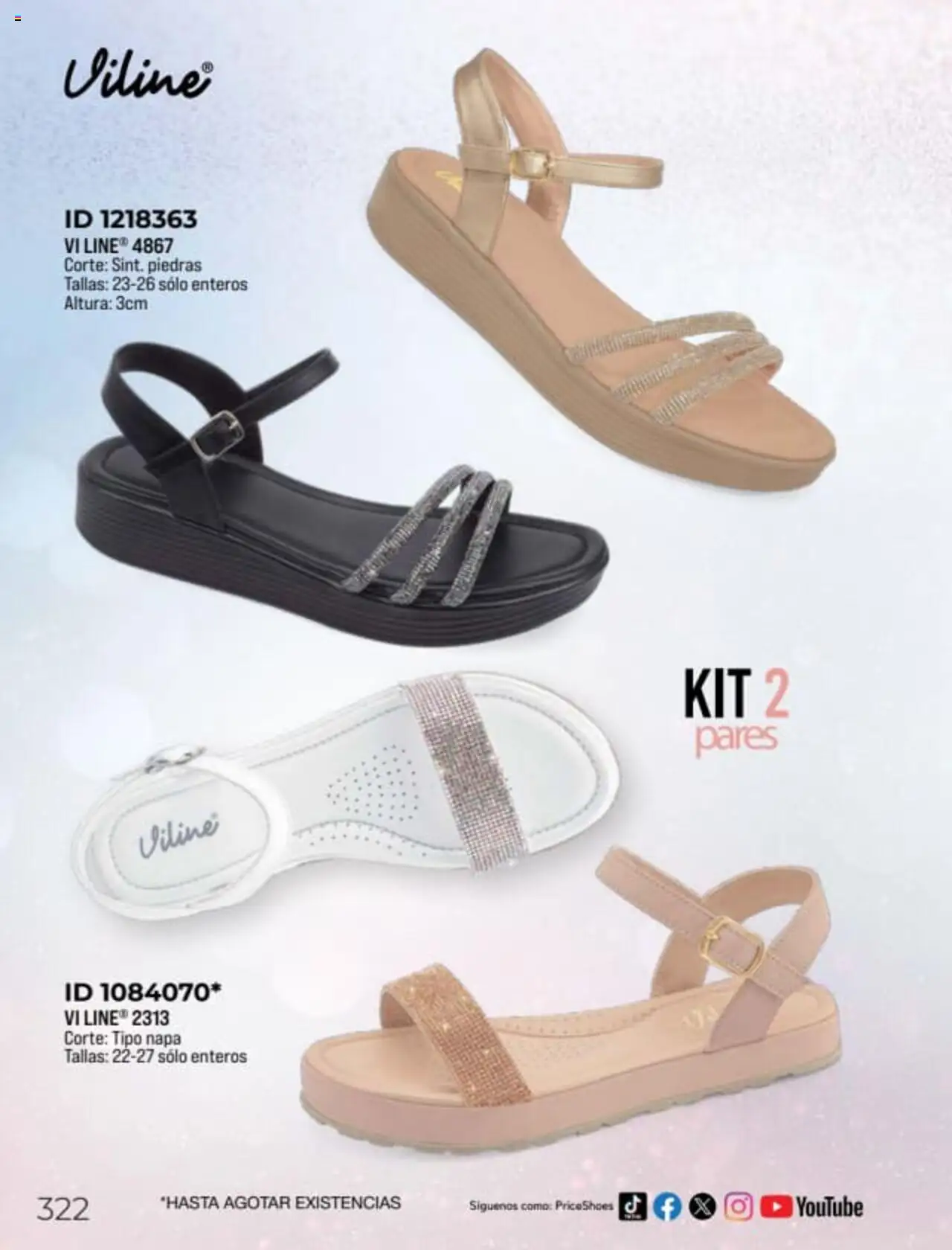 Nuevas ofertas de Price Shoes válidas en toda la República Mexicana desde el 27.01.2025. ¡Encuentra las mejores ofertas en Price Shoes catálogo Sandalias! | Página: 322
