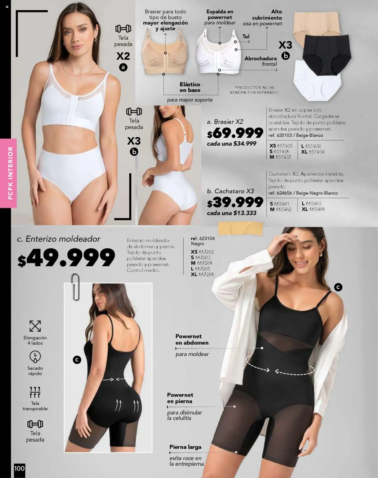 Pacifika revista - valida desde el 01.09.2025 | Página: 114 | Productos: Brasier, Cachetero, Enterizo