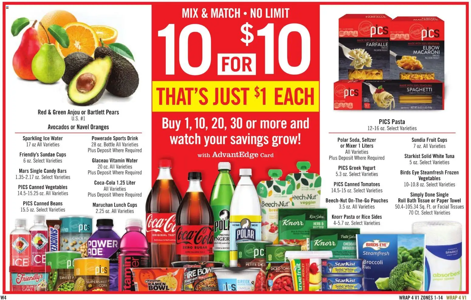 Price Chopper - Weekly Ad - valid from 19.04.2026 | Page: 16 | Products: Broccoli, Rice, Water, Vegetables