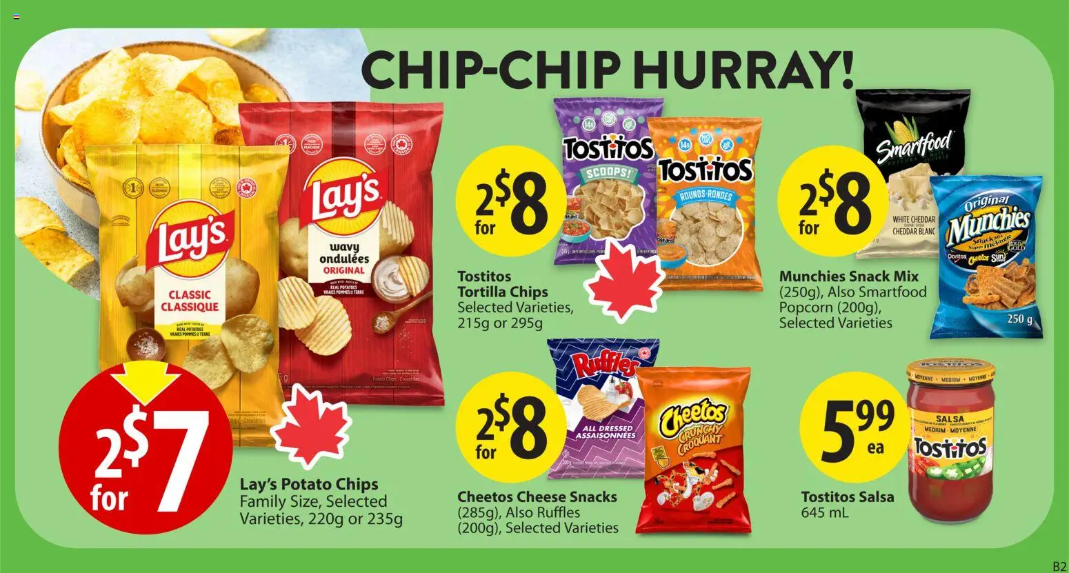 Save on foods flyer valid from 26.02.2026 | Page: 16 | Products: Chips, Potatoes, Cheese