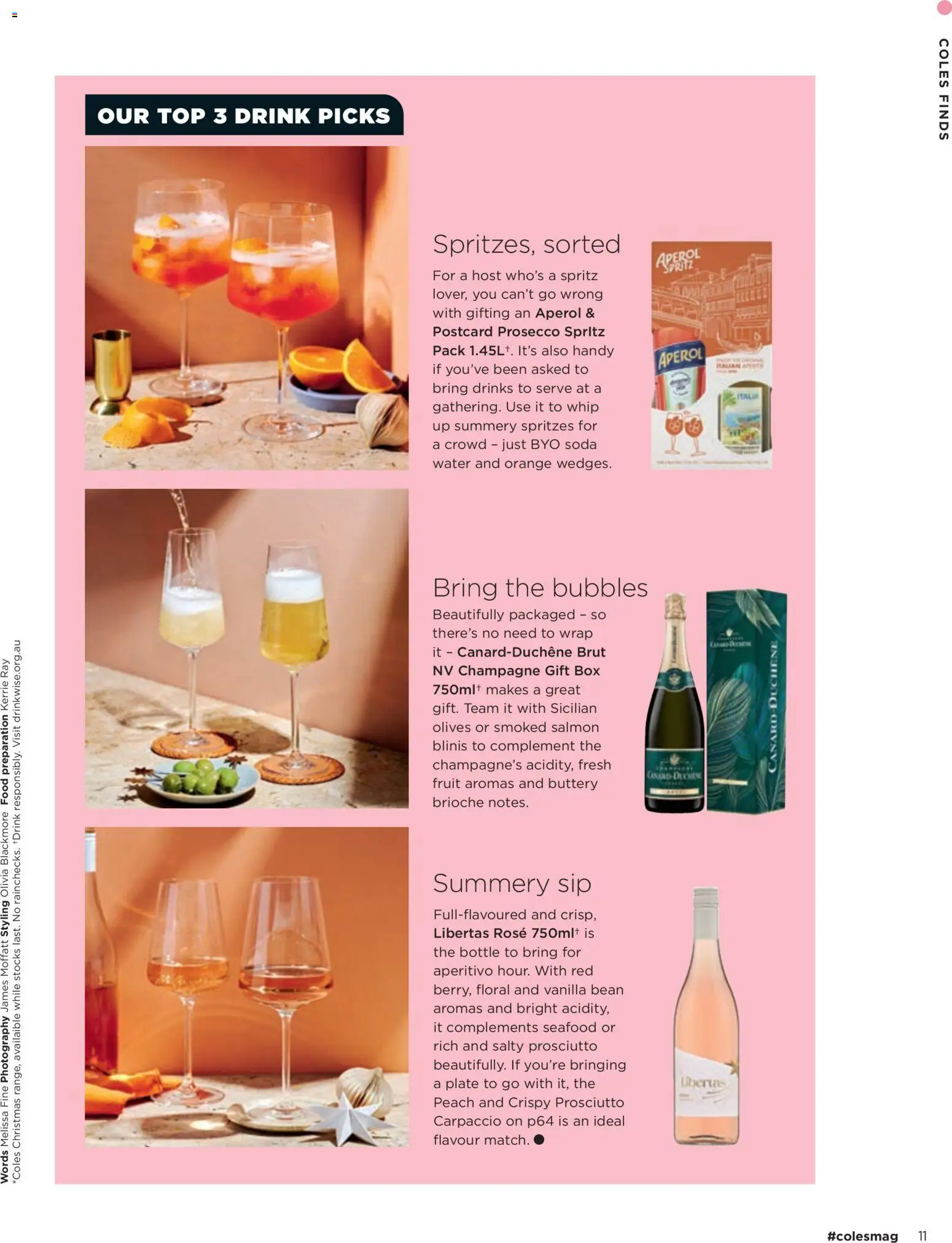 Coles catalogue - valid from 04.12.2025 | Page: 11 | Products: Box, Floral, Water, Salmon