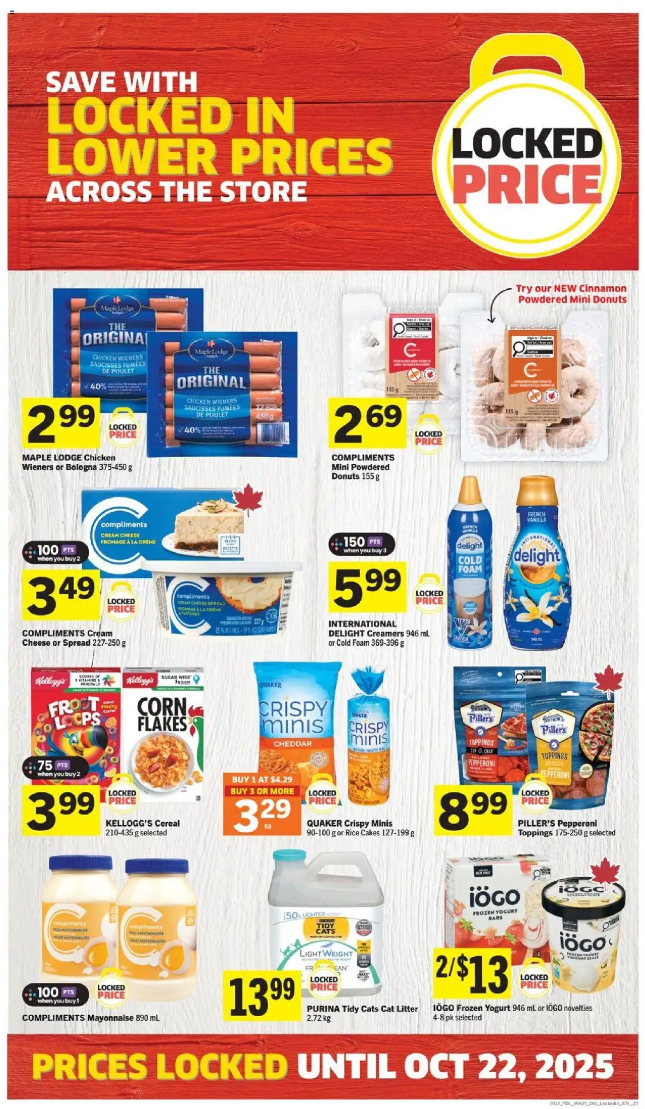 Foodland flyer valid from 18.09.2025 | Page: 8 | Products: Rice, Cream, Yogurt, Chicken