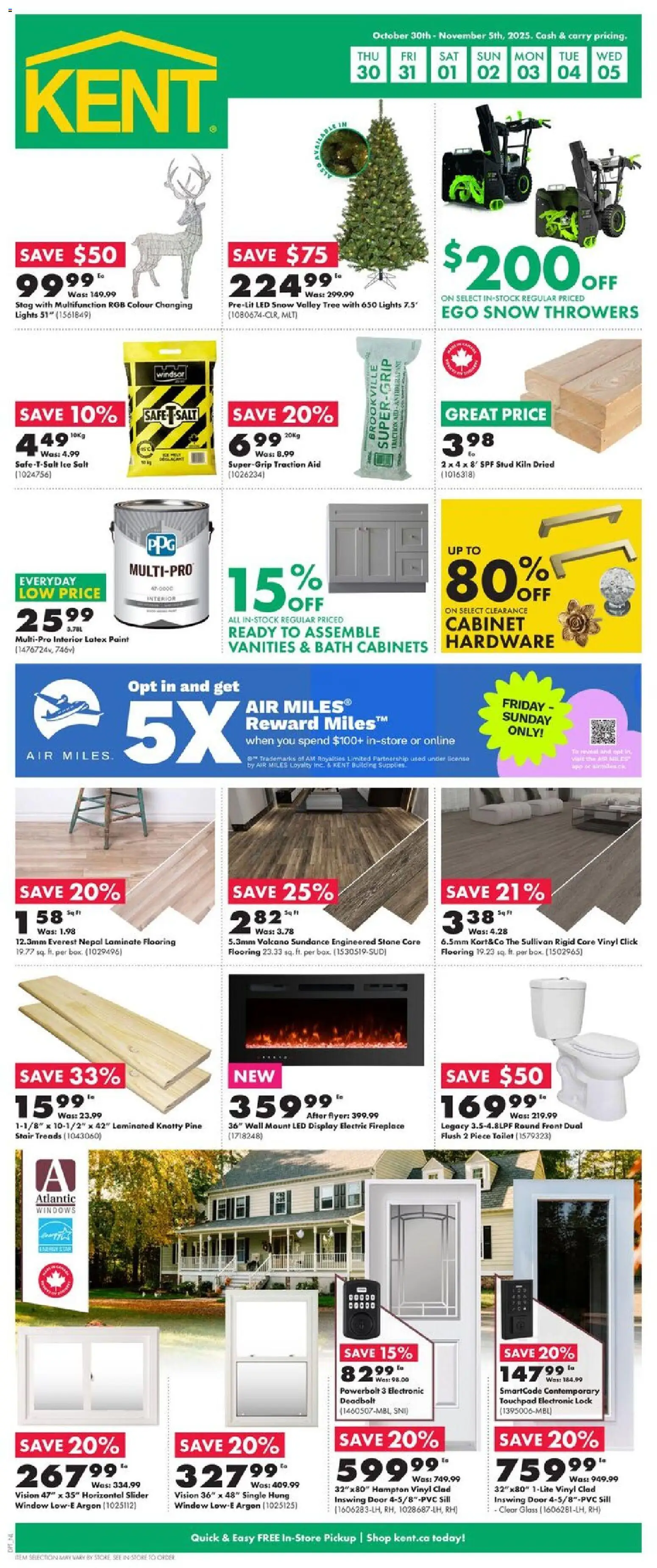 Kent flyer valid from 30.10.2025 | Page: 1 | Products: Cabinet, Bath