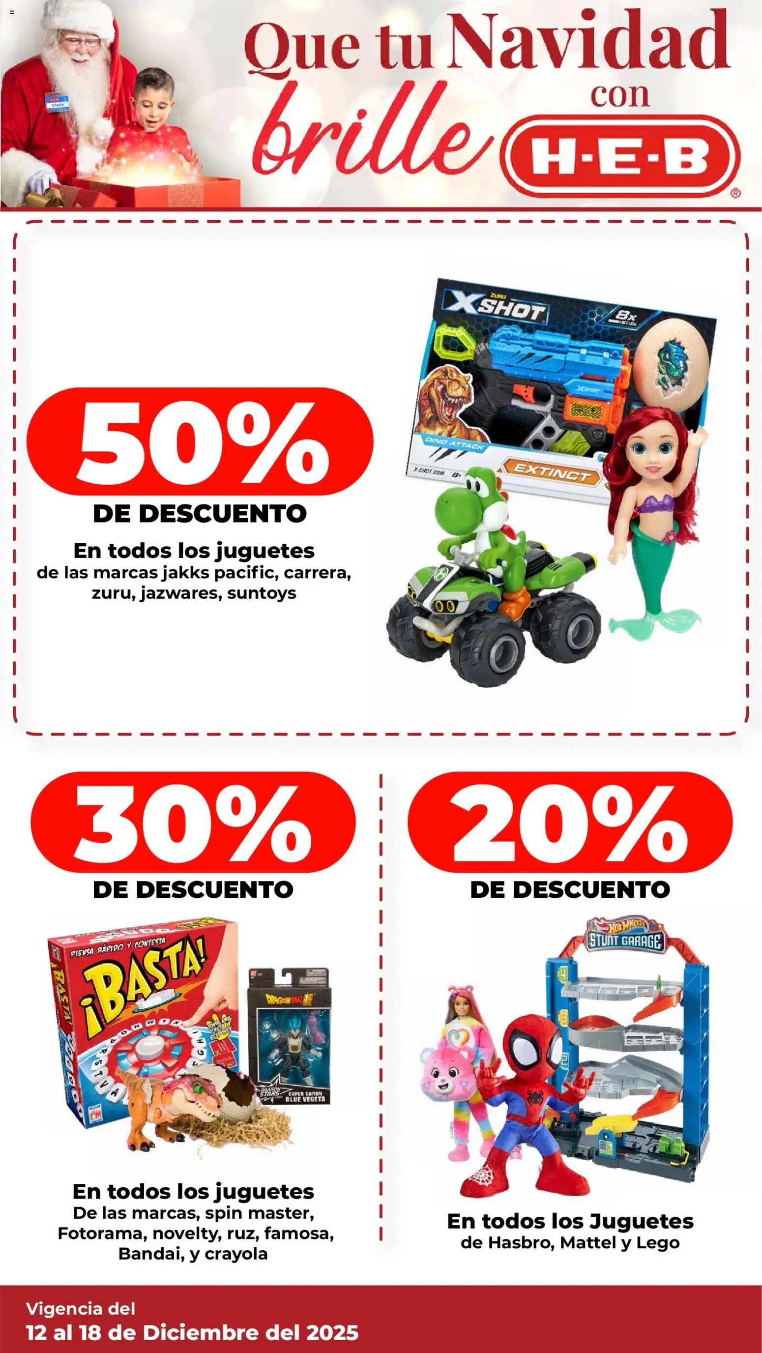 Nuevas ofertas de H-E-B válidas en toda la República Mexicana desde el 12.12.2025. ¡Encuentra las mejores ofertas en H-E-B folleto! | Página: 3