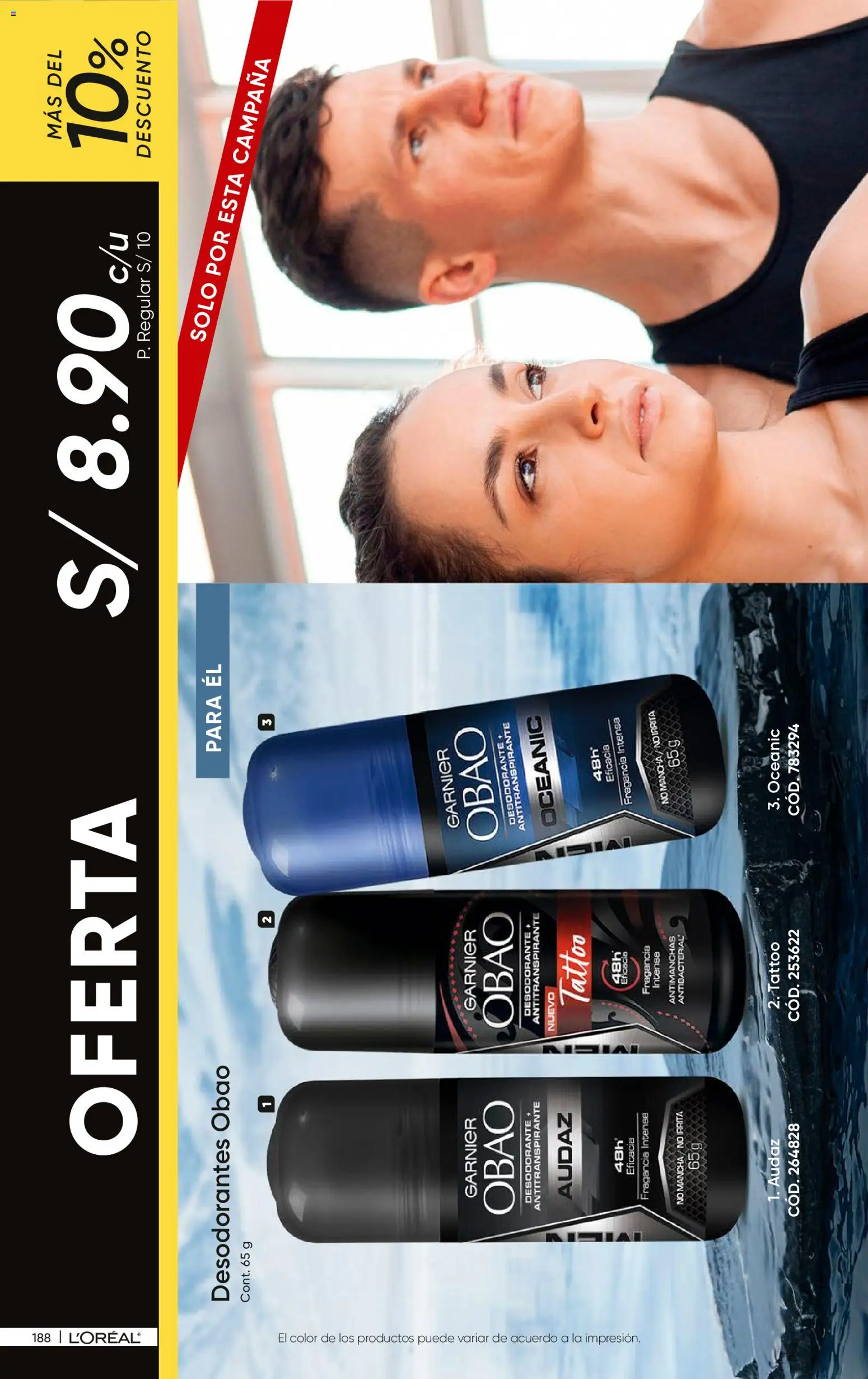 Catálogo Azzorti válido desde 15.12.2025 | Página: 191 | Productos: Desodorante, Antitranspirante, Fragancia