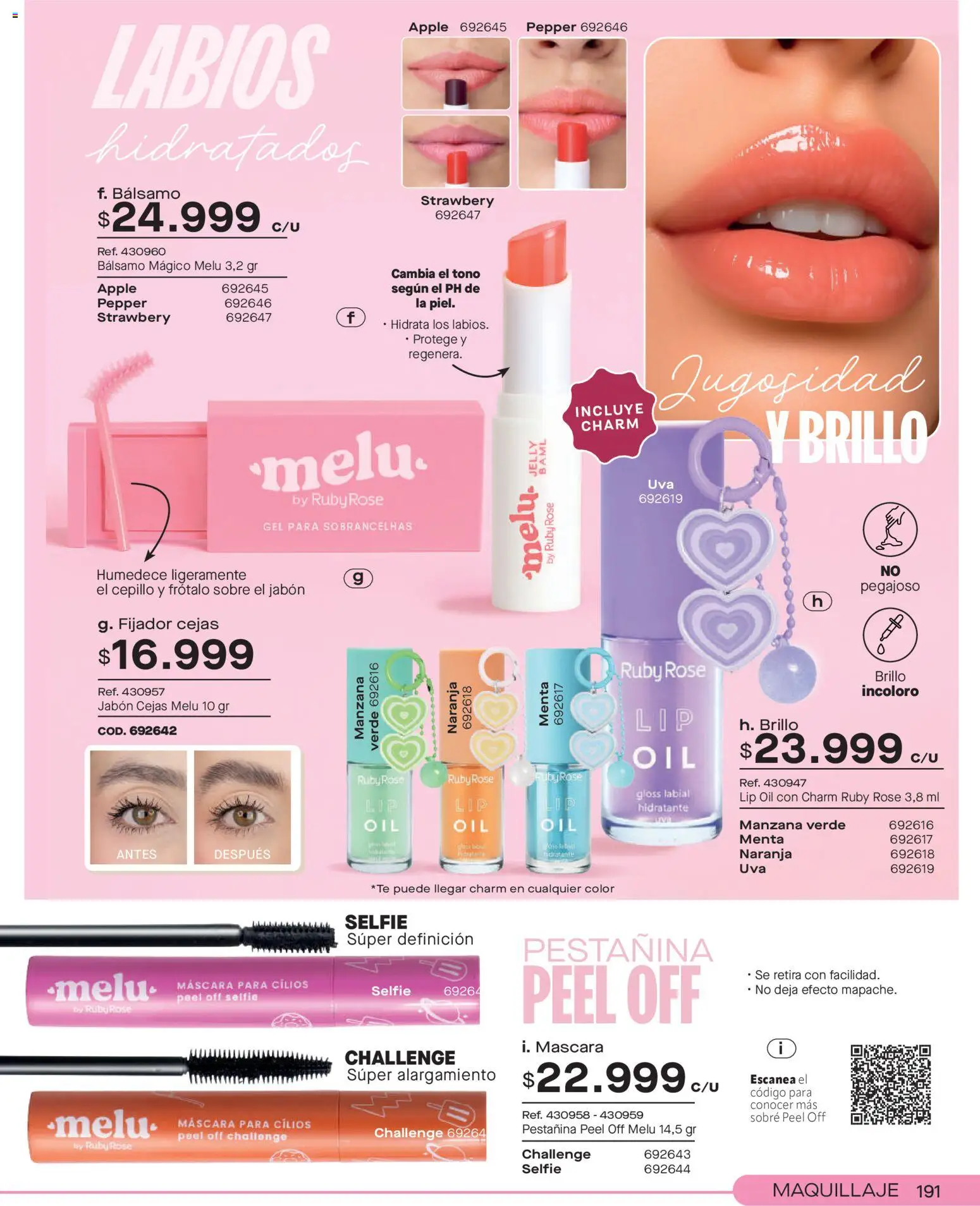 Pacifika revista - valida desde el 01.11.2025 | Página: 191 | Productos: Brillo, Sobre, Cepillo, Jabón