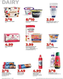 Preview of HyVee weekly ads valid from 01.12.2025 | Page: 29 | Products: Milk, Yogurt, Sour cream, Cottage cheese